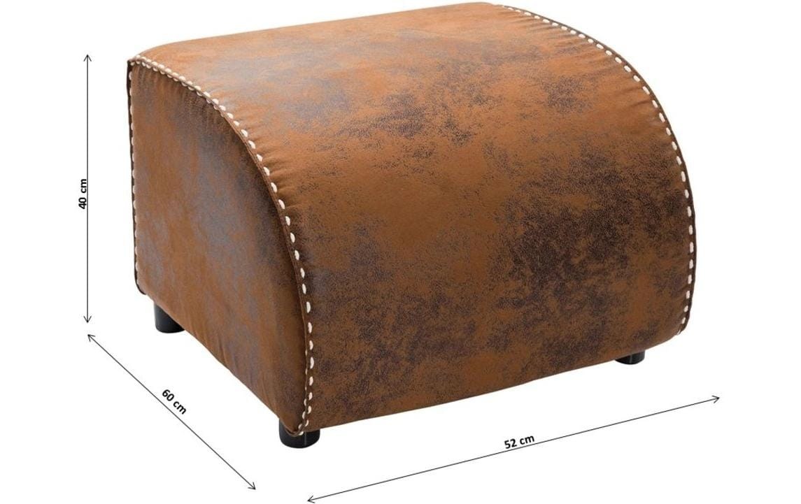 Kare Design Tabouret »Ritmo Vintage 60 x 52 x 40 cm«