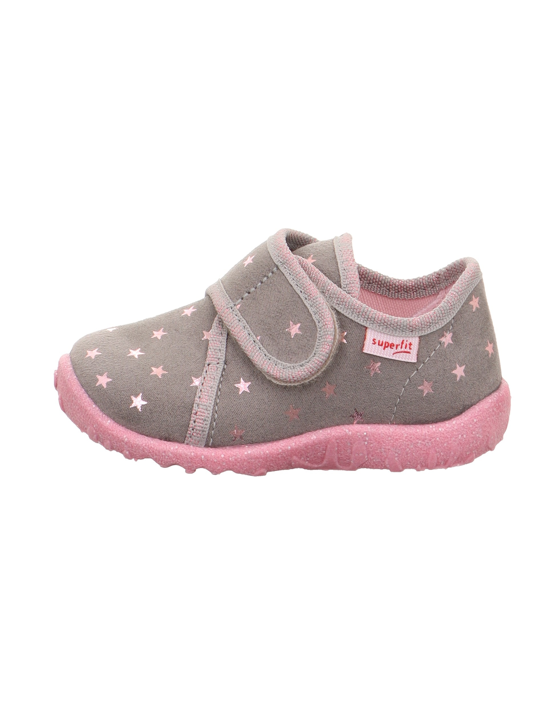 Superfit Hausschuh »SPOTTY WMS: Mittel«  Klettschuh, Kindergarten Schuh mit Motiv, Grössenschablone zum Download