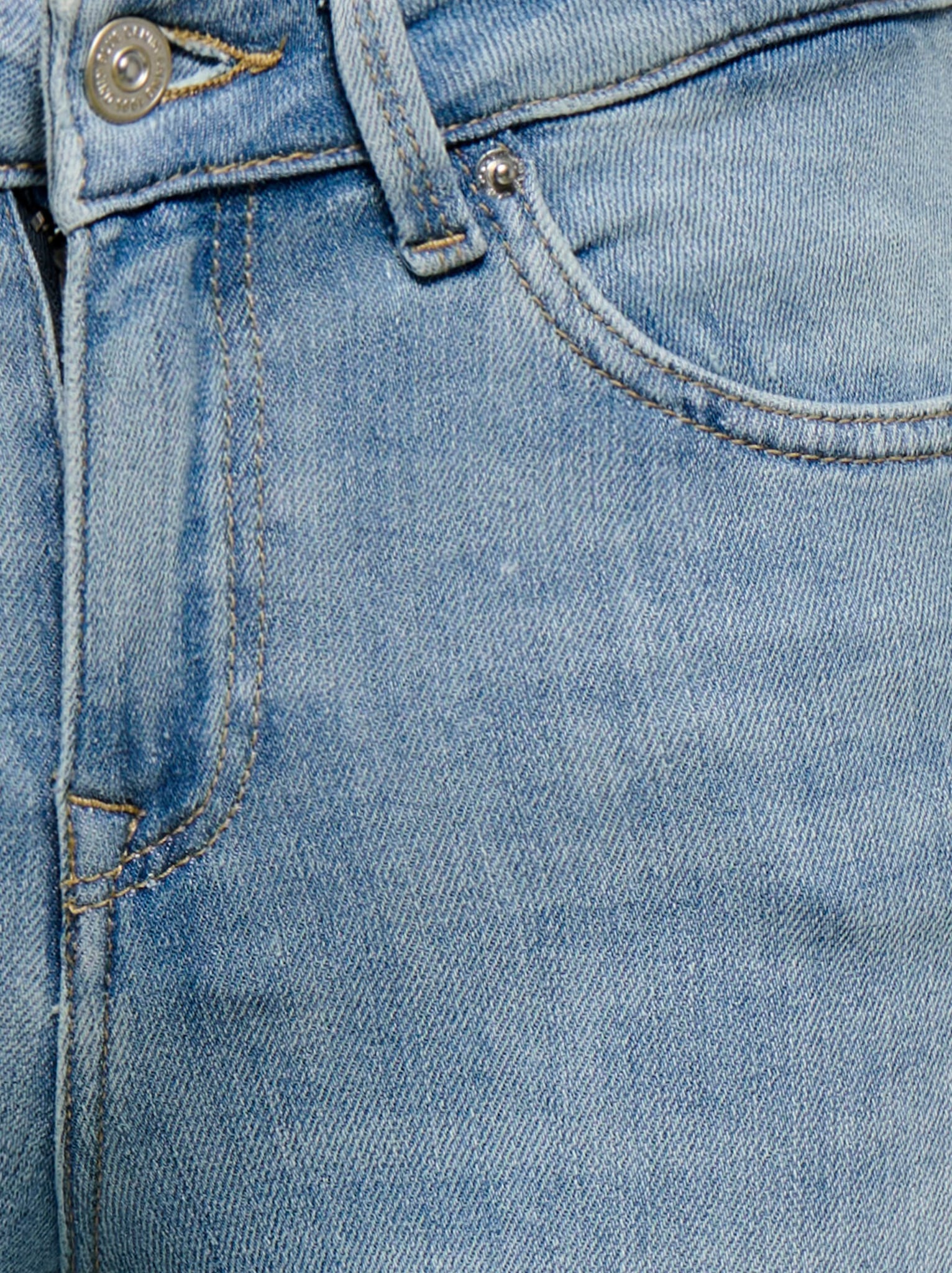 ONLY Skinny-fit-Jeans »ONLPOWER MID DEST SKINNY DNM« mit Destroyed Details