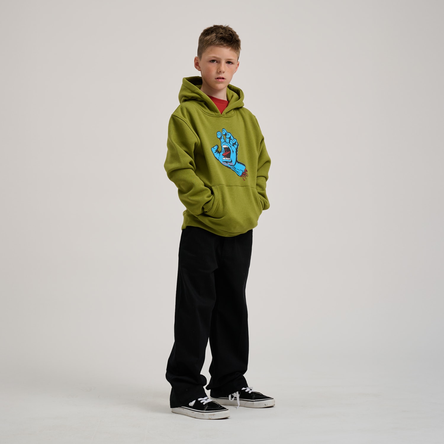 Santa Cruz Kapuzensweatshirt »YOUTH SCREAMING HAND HOOD«