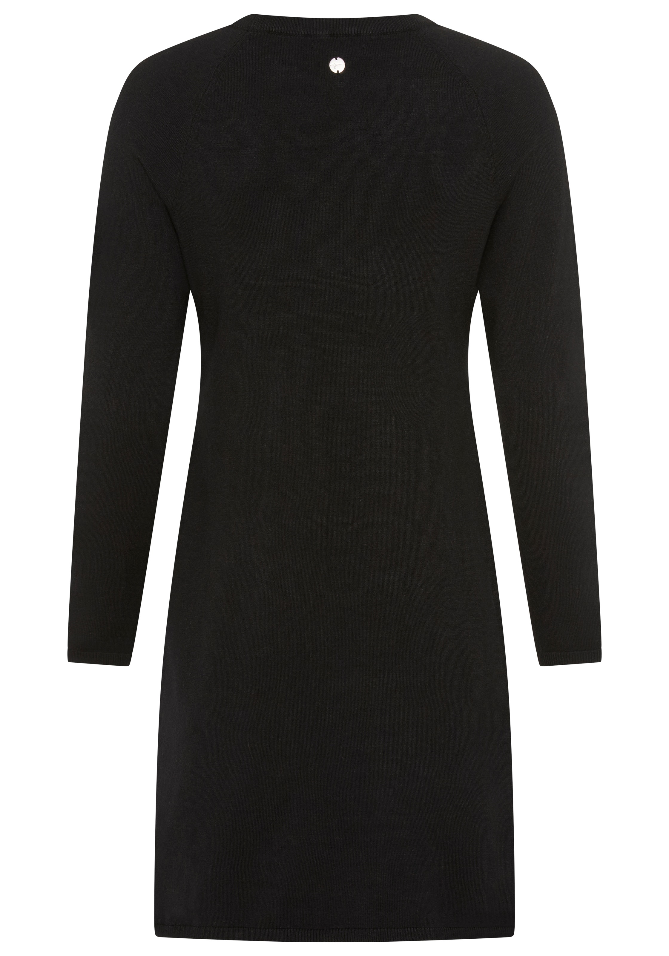 Tamaris Strickkleid lässiges Mini-Kleid aus Viskosemischung