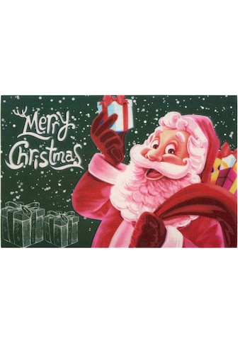 Home affaire Fussmatte »Merry Christmas«, rechteckig, 6 mm Höhe, In und Outdoor... kaufen