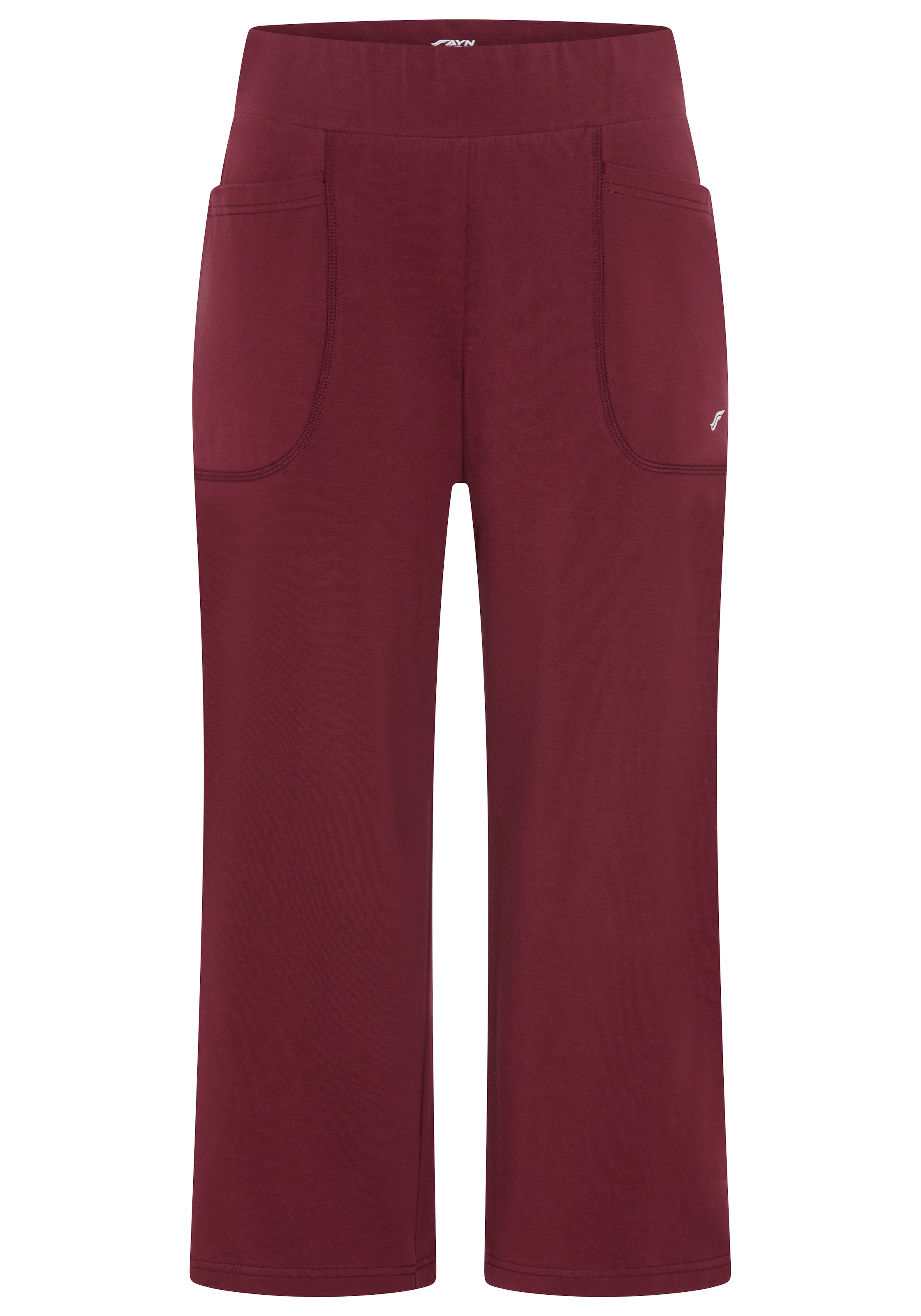 FAYN SPORTS Pantalon 3/4  avec ceinture élastique aussi en grandes tailles