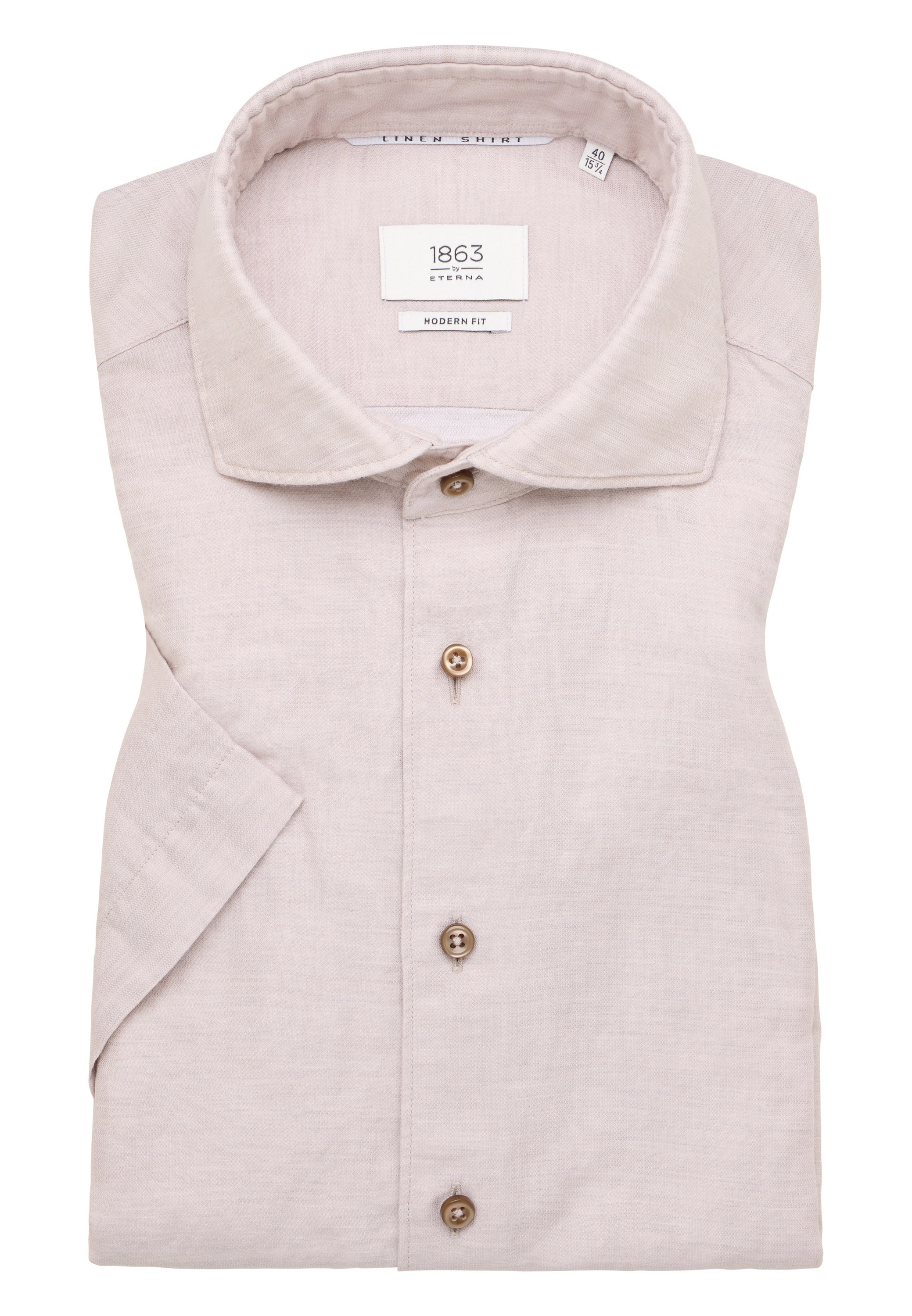 Eterna Chemise à manches courtes »MODERN FIT« EASY IRON (facile à repasser)
