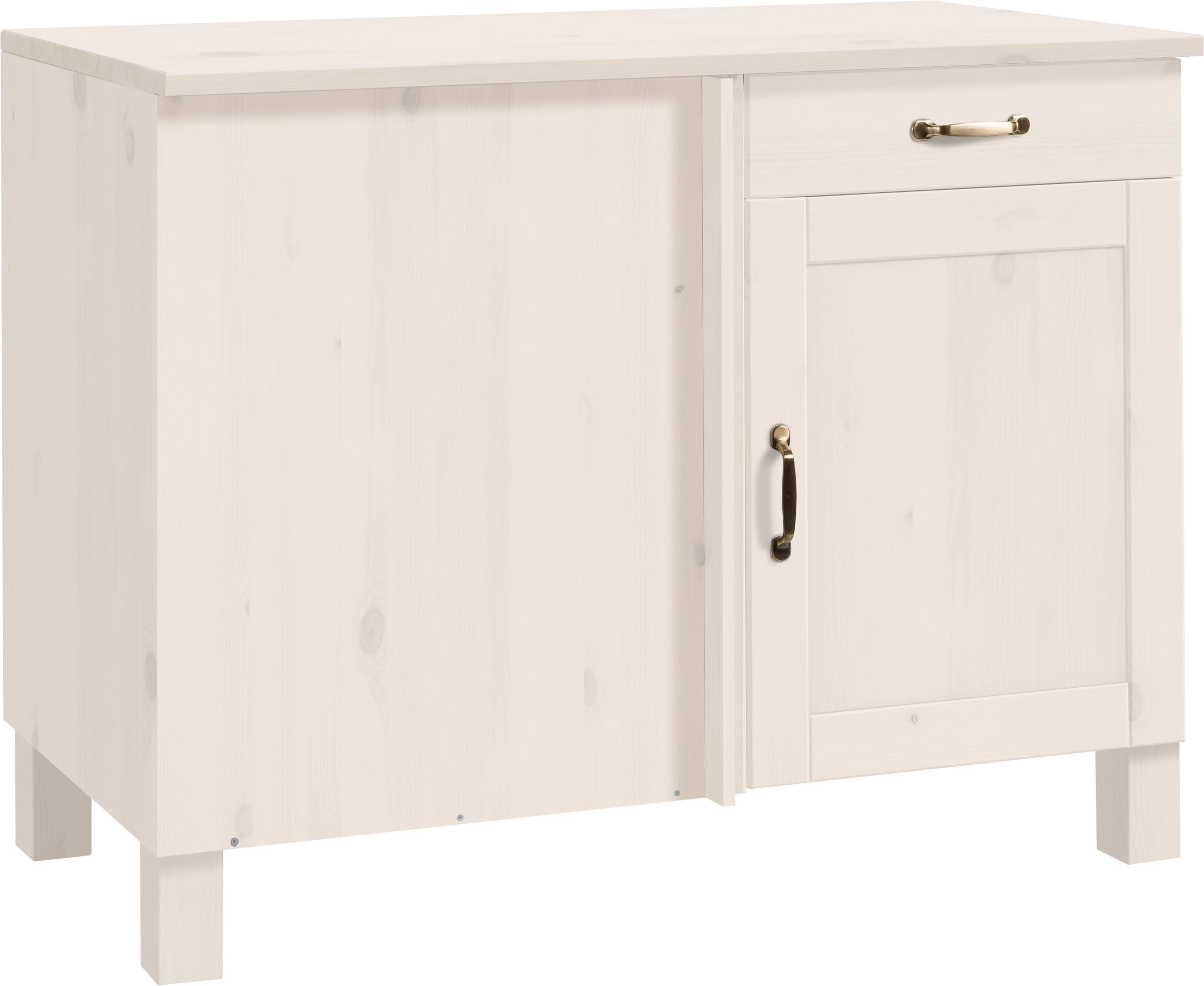 Image of Home affaire Eckunterschrank "Alby" Breite 110 cm, 1 Tür und 1 Schublade