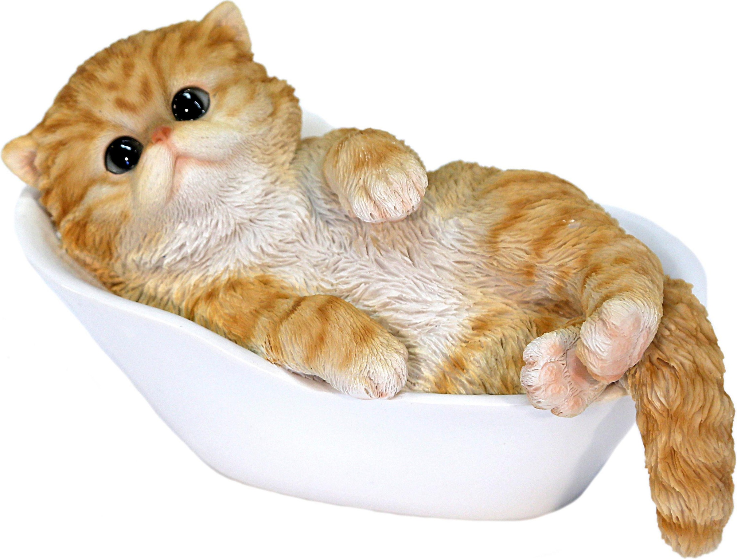 Image of Casa Collection by Jänig Tierfigur »Perserkatze in der Badewanne« bei Ackermann Versand Schweiz