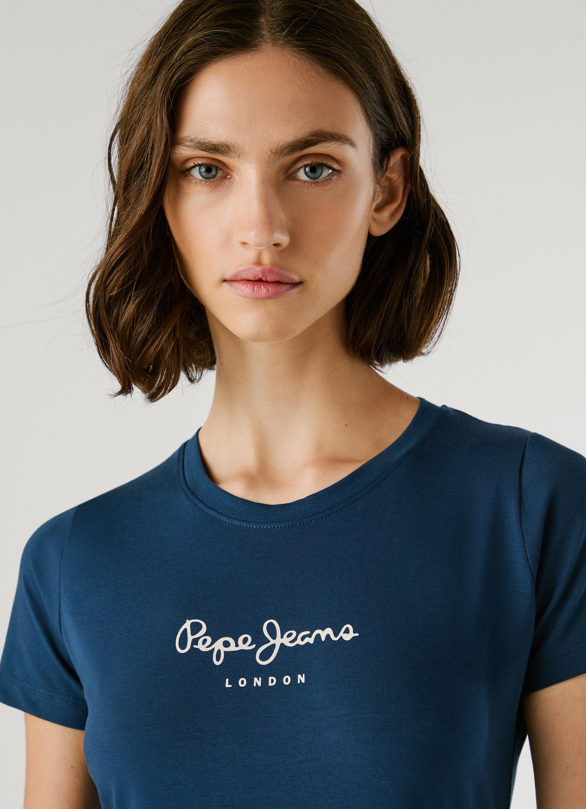 Pepe Jeans T-shirt »NEW VIRGINIA«, mit Logo-Print
