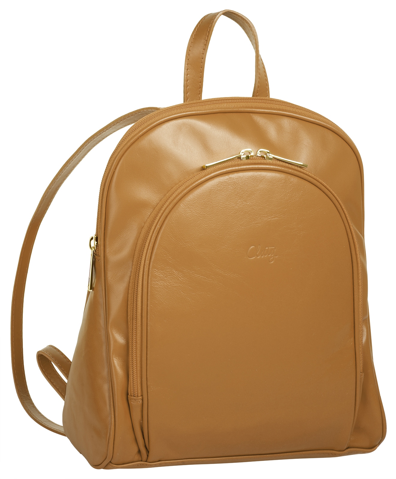 Cluty Cityrucksack, echt Leder, Made in Italy