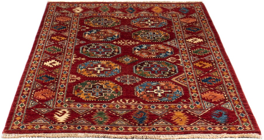 Image of morgenland Orientteppich »Ziegler - Ariana - 157 x 108 cm - dunkelrot«, rechteckig, 6 mm Höhe, Wohnzimmer, Handgeknüpft, Einzelstück mit Zertifikat bei Ackermann Versand Schweiz