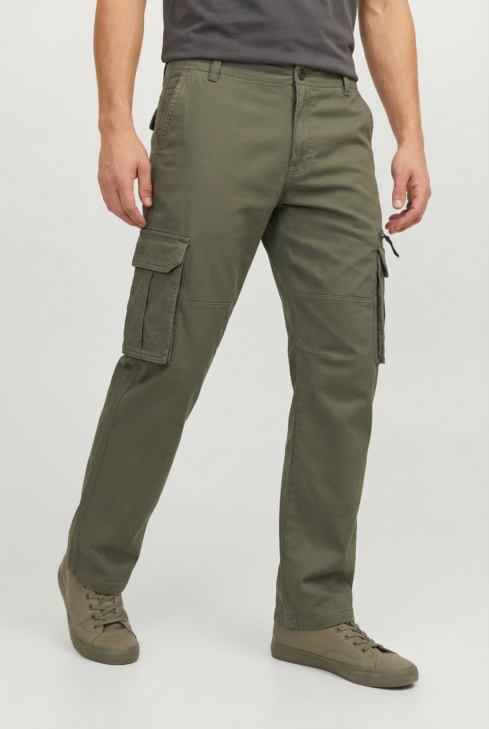 Jack & Jones Pantalon cargo »JPSTKANE DOVER ZIP CARGO SN«  mit Seitentaschen