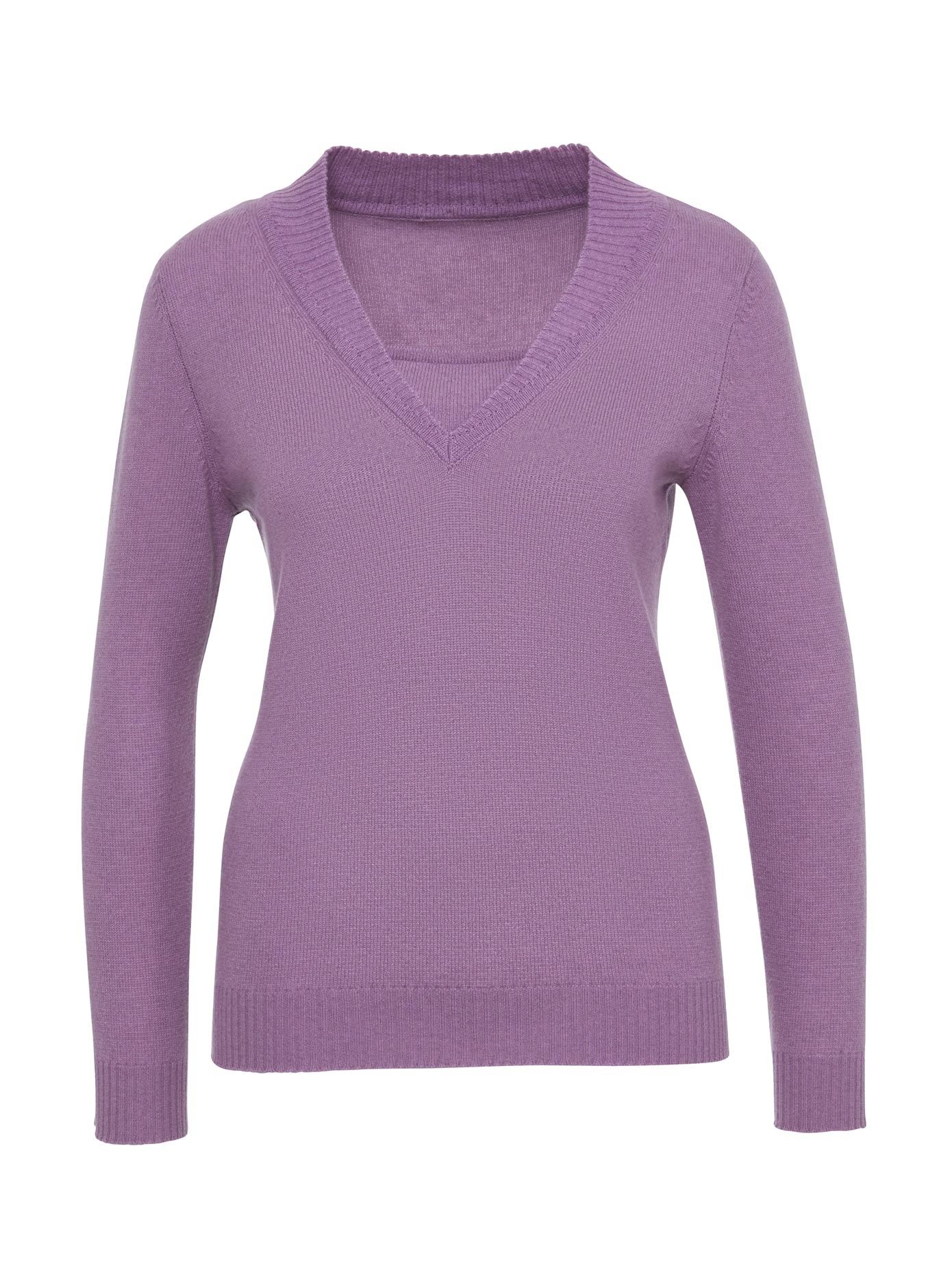 Kaschmir-Pullover in 2-in-1-Form