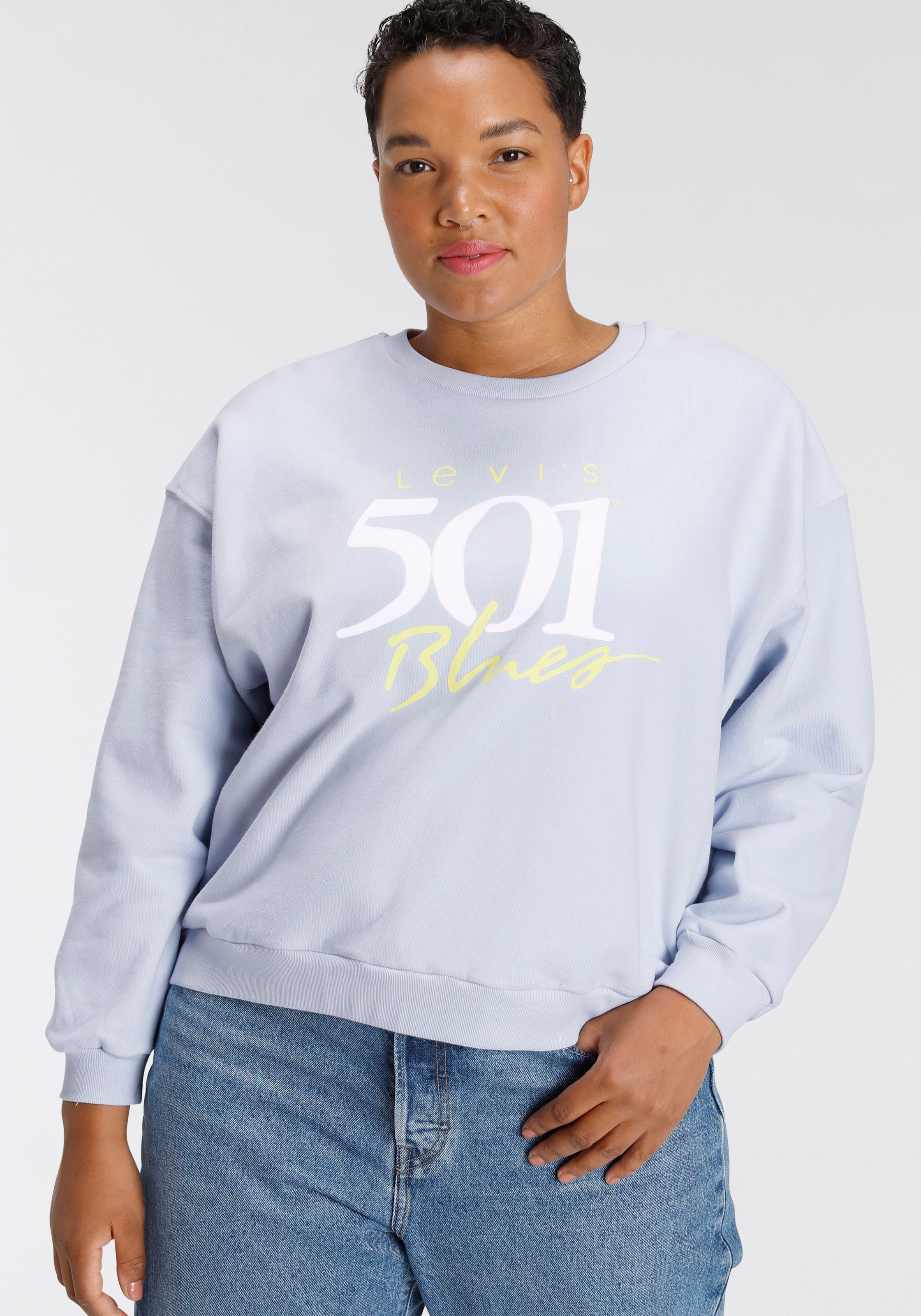 Image of Levi's® Plus Langarmshirt »GRAPHIC VINTAGE CREW«, 501 Collection bei Ackermann Versand Schweiz