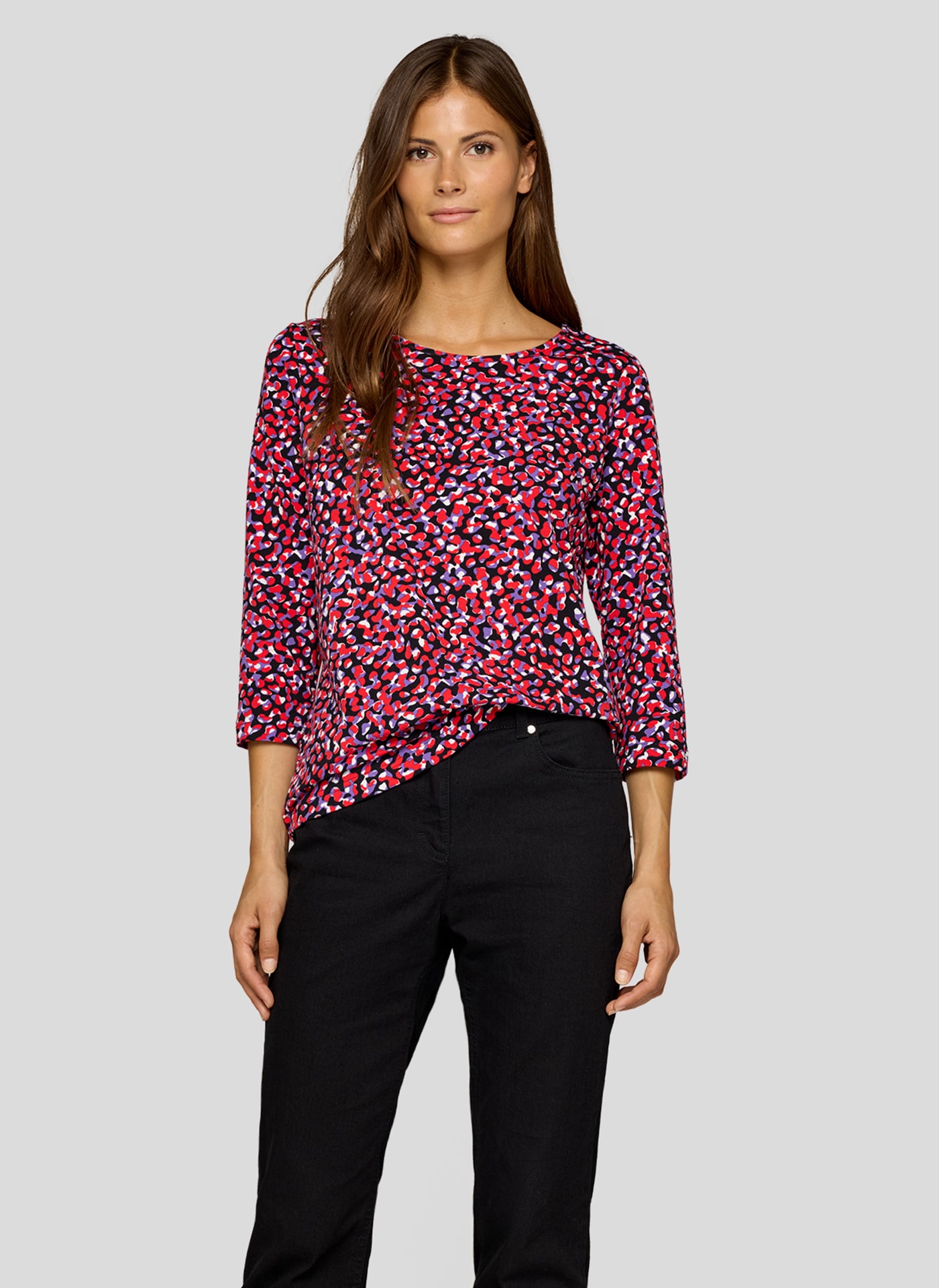 Image of Rabe 3/4-Arm-Shirt Sommershirt mit All-Over Print