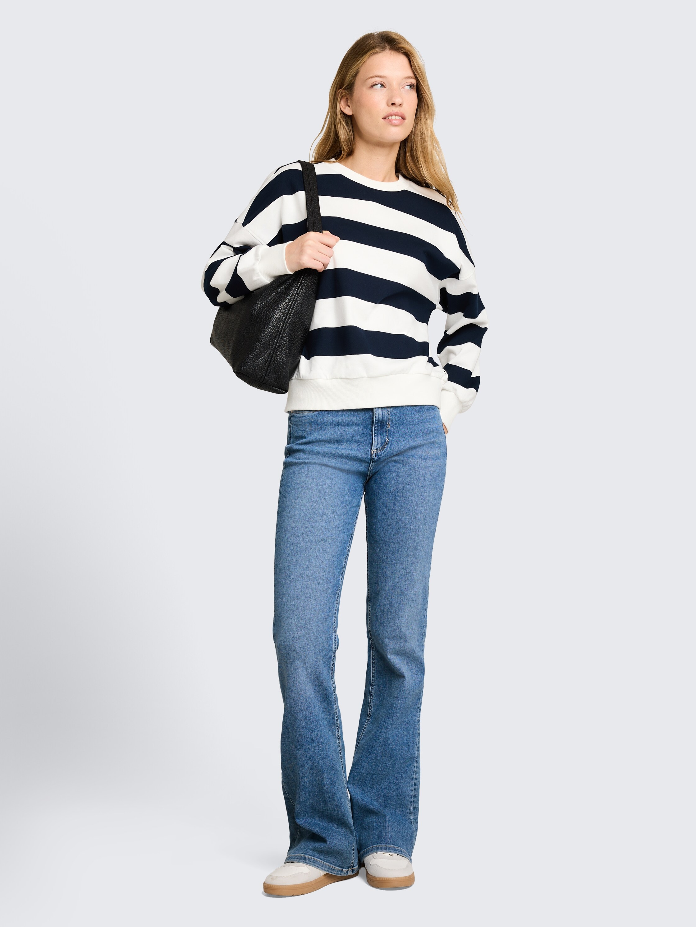 TOM TAILOR Denim Jeans à 5 poches »Style Ava Flared« avec stretch