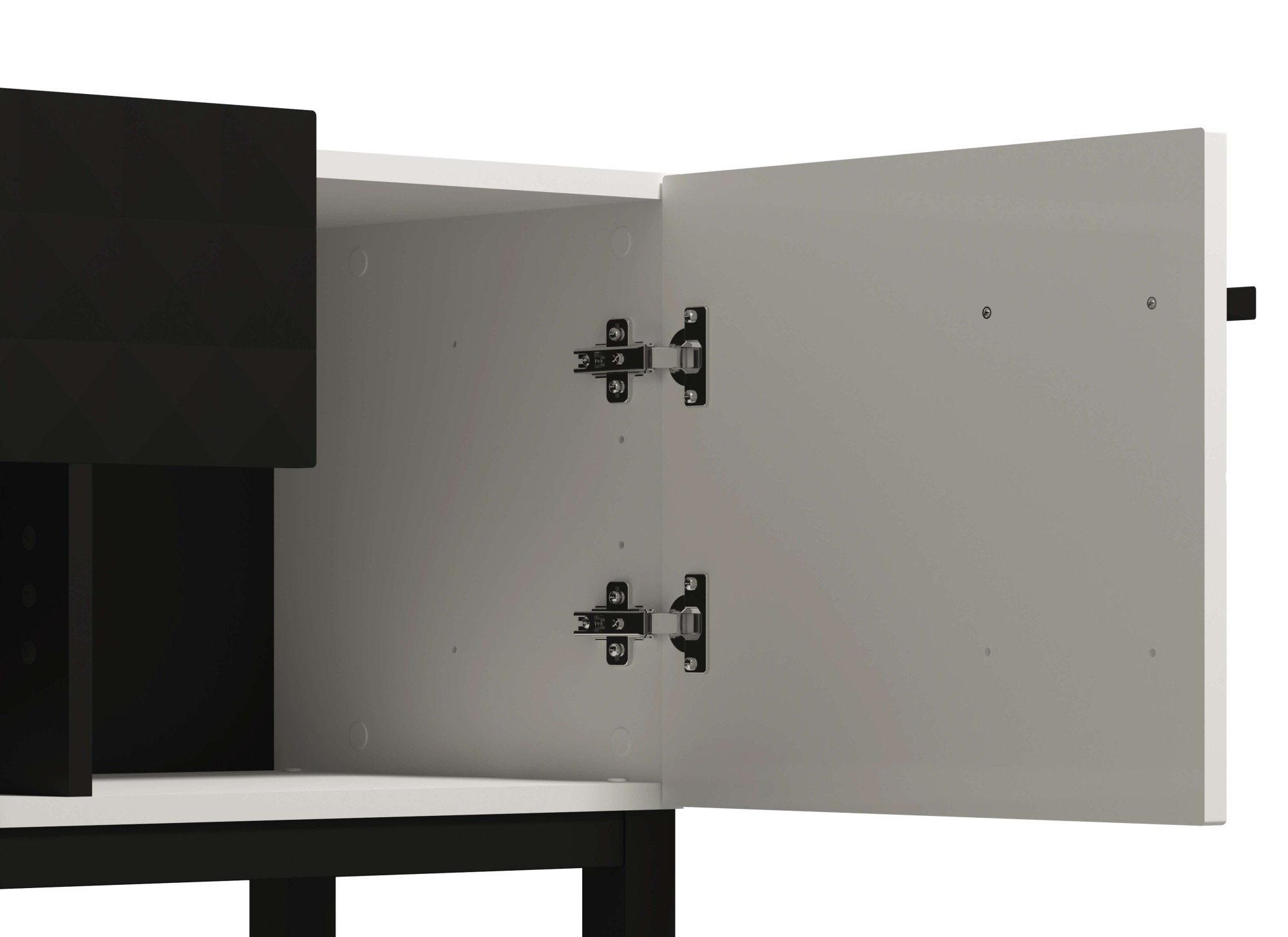 Home affaire Lowboard »Sarthe, Breite 147,5 cm TV- Lowboard, TV-Schrank, TV-Ständer«, TV-Kommode, Modernes Design, mit Schublade in toller 3D-Optik
