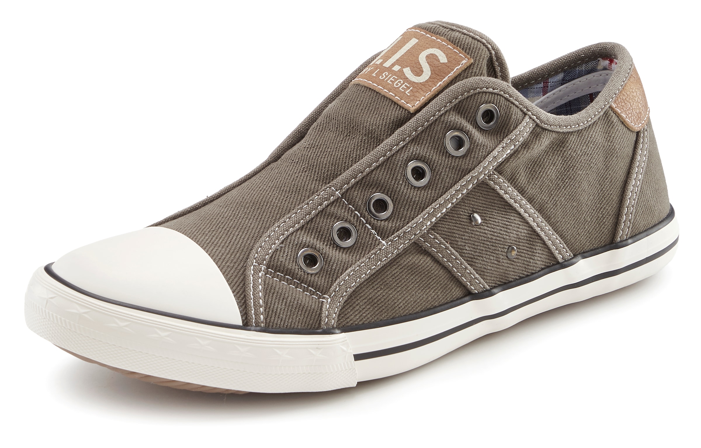 H.I.S Sneakers »Textilschuh, Stoffschuh, Turnschuh, Halbschuh, Freizeitschuh, Slipper«  NEU Slip-On-Sneaker aus weichem Textilmaterial, Unisex