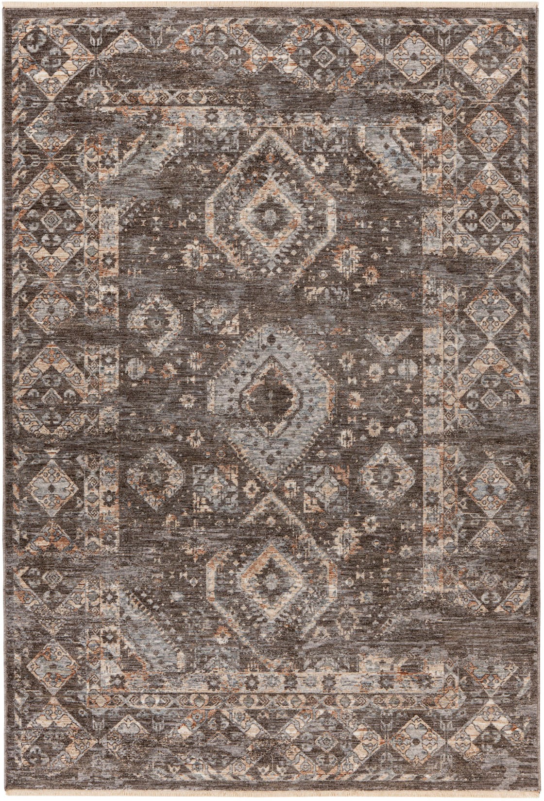 Obsession Teppich »My Laos 466«, rechteckig, orientalisches Design, mit Fransen, Wohnzimmer, auch als Läufer