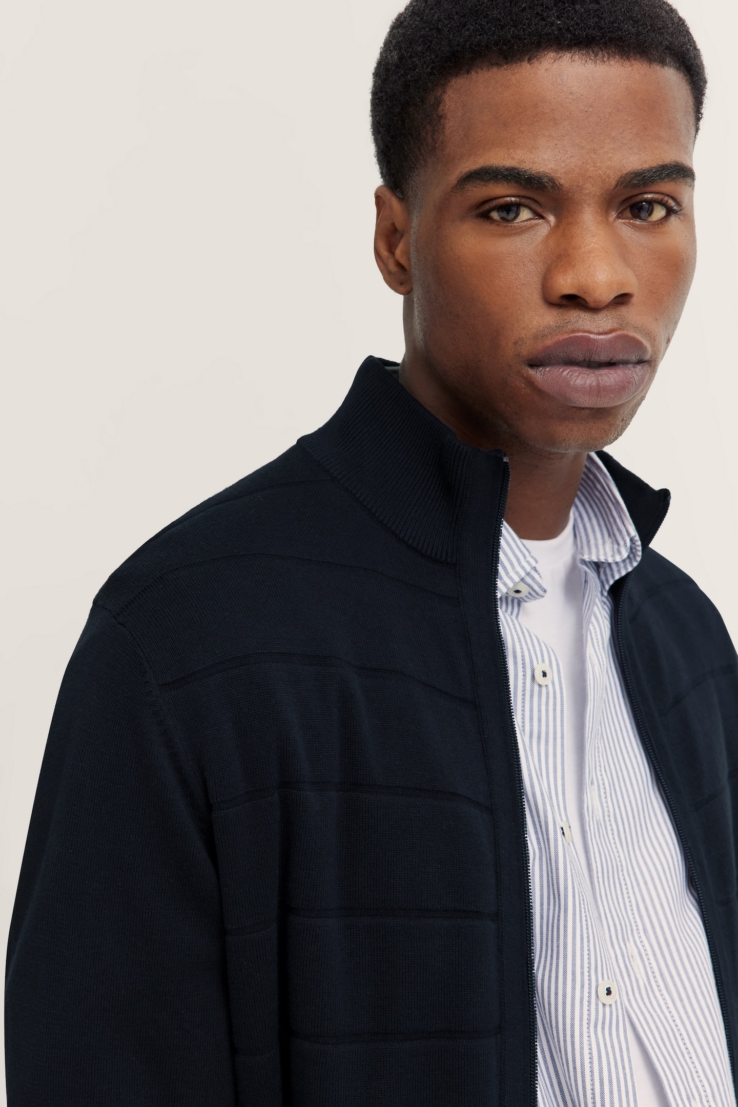 bugatti Strickjacke, mit Reissverschluss