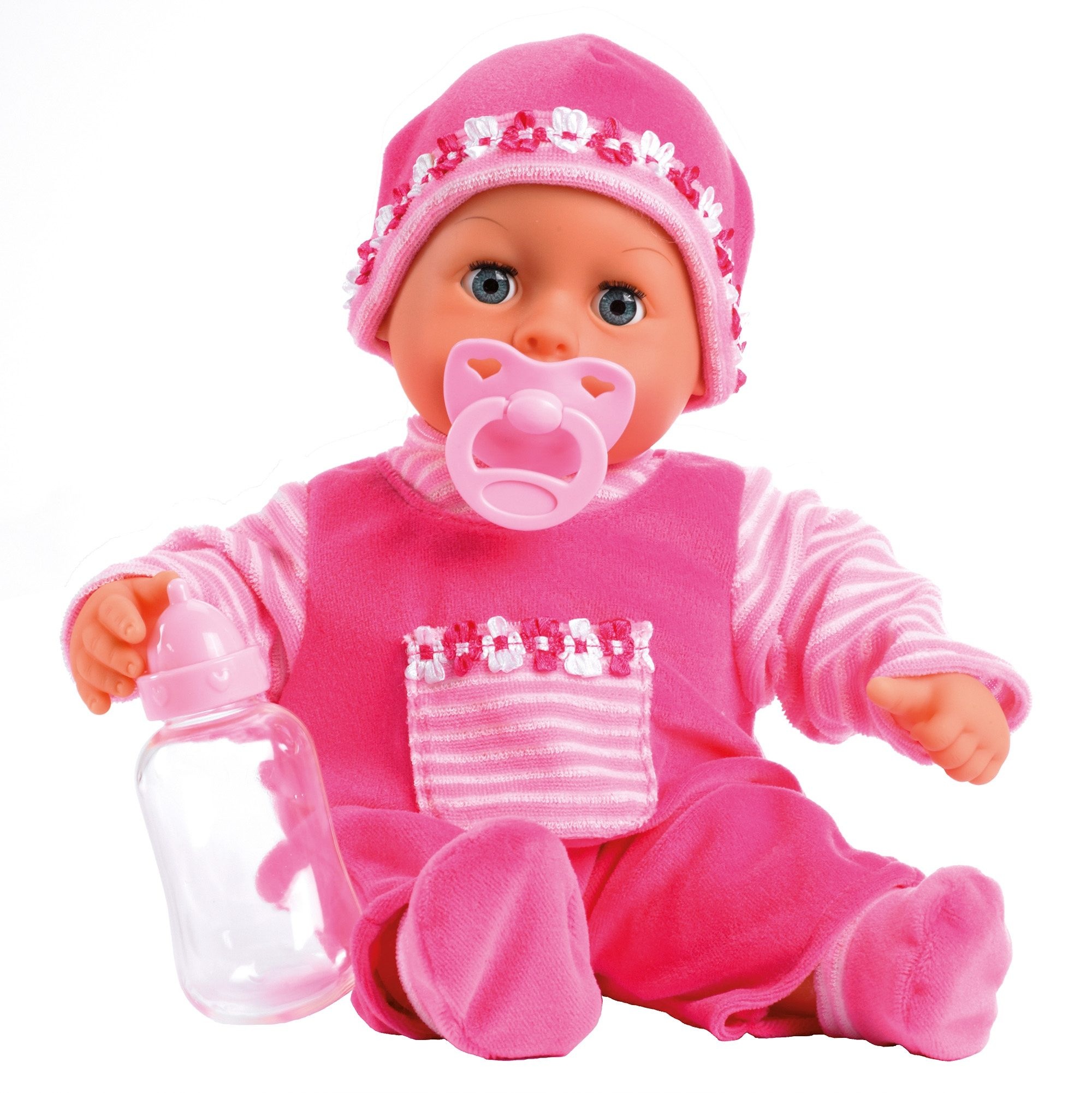 Babypuppe »First Words, pink«