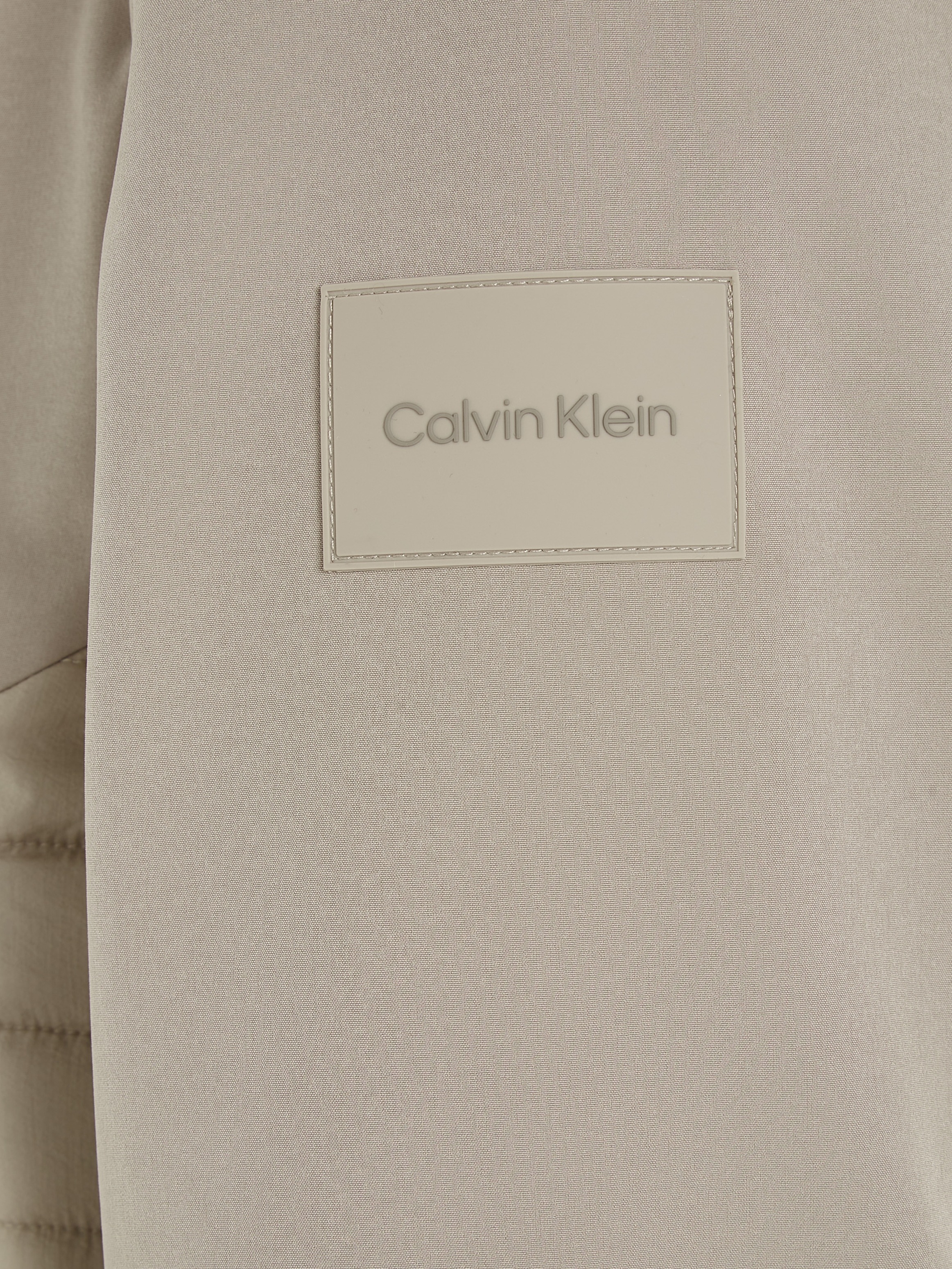 Calvin Klein Outdoorjacke »QUILTED MIX MEDIA JACKET HOOD«, mit Kapuze