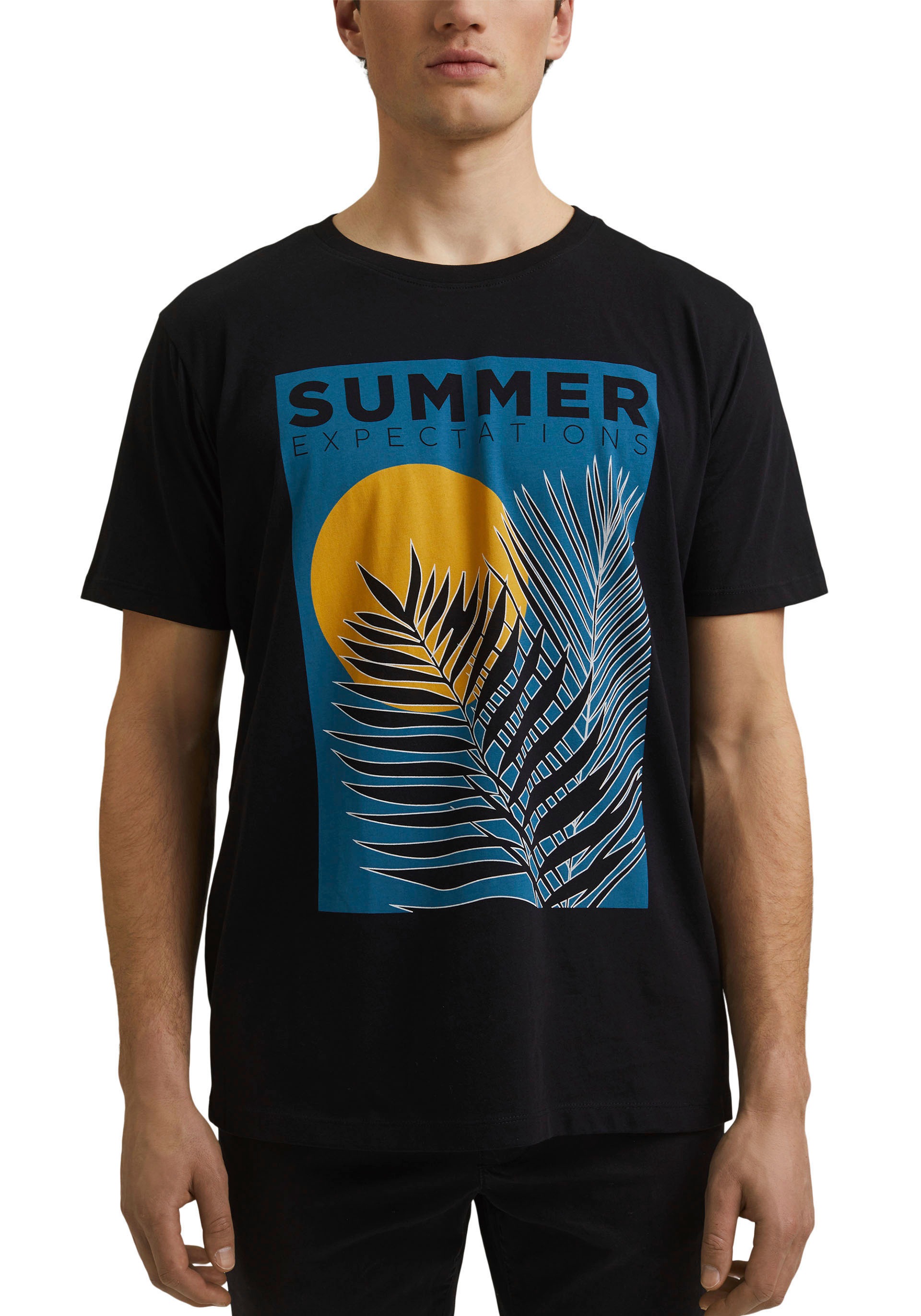 Image of edc by Esprit T-Shirt, mit grossem Frontprint bei Ackermann Versand Schweiz