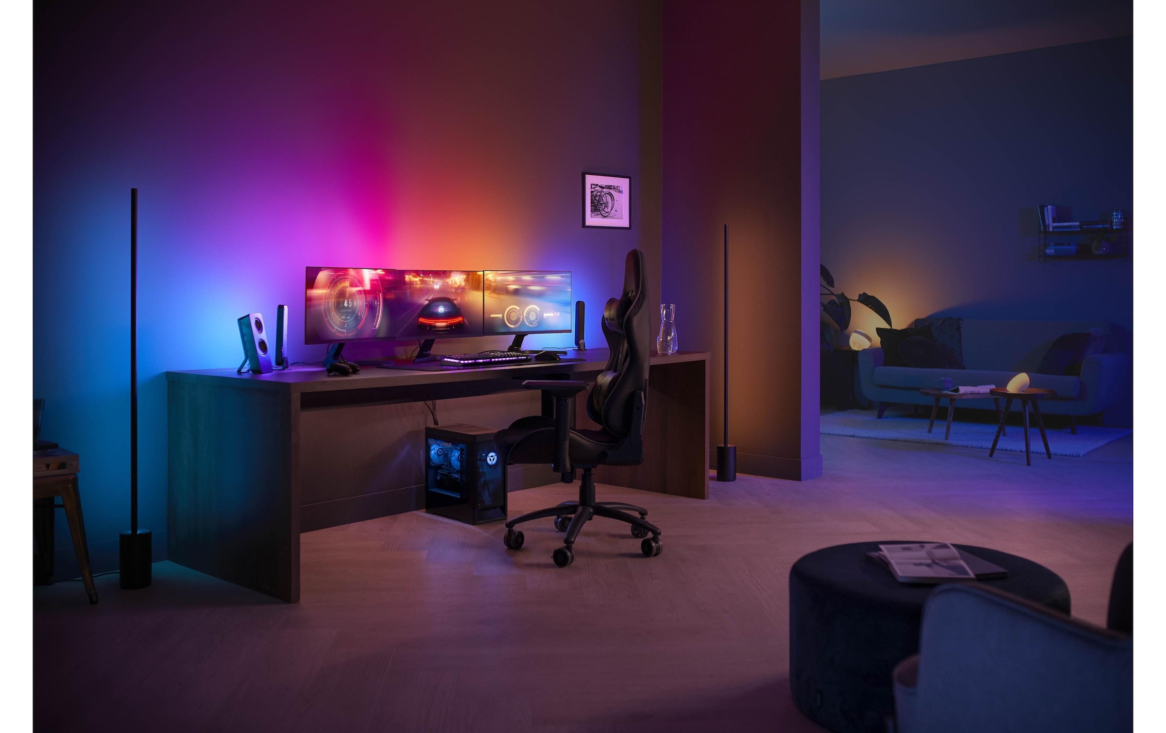 Philips Hue LED-Streifen »Gradient PC Lights«