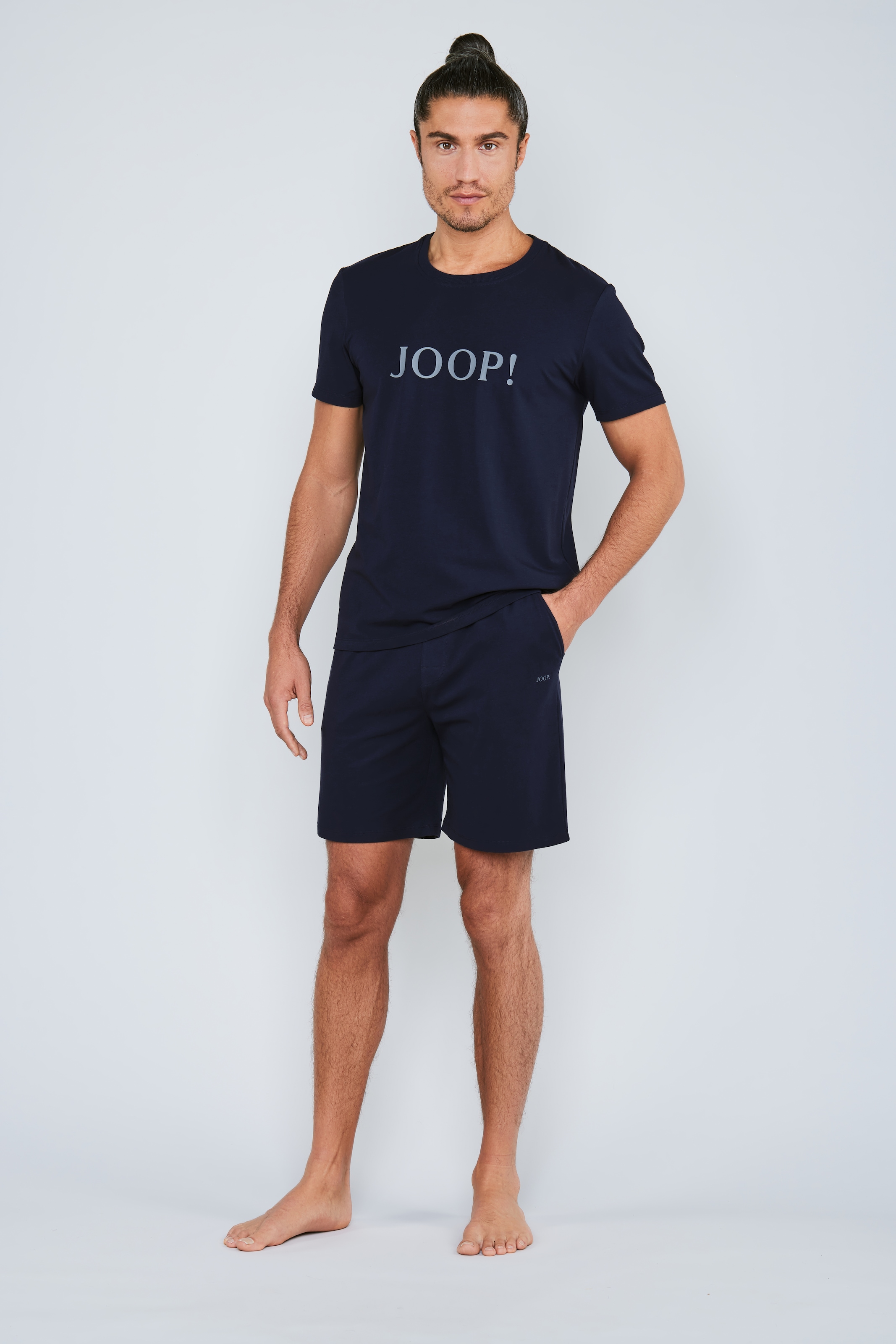 JOOP! Relaxshorts »Comfort«  Seitentaschen, Regular Fit, Bindeband
