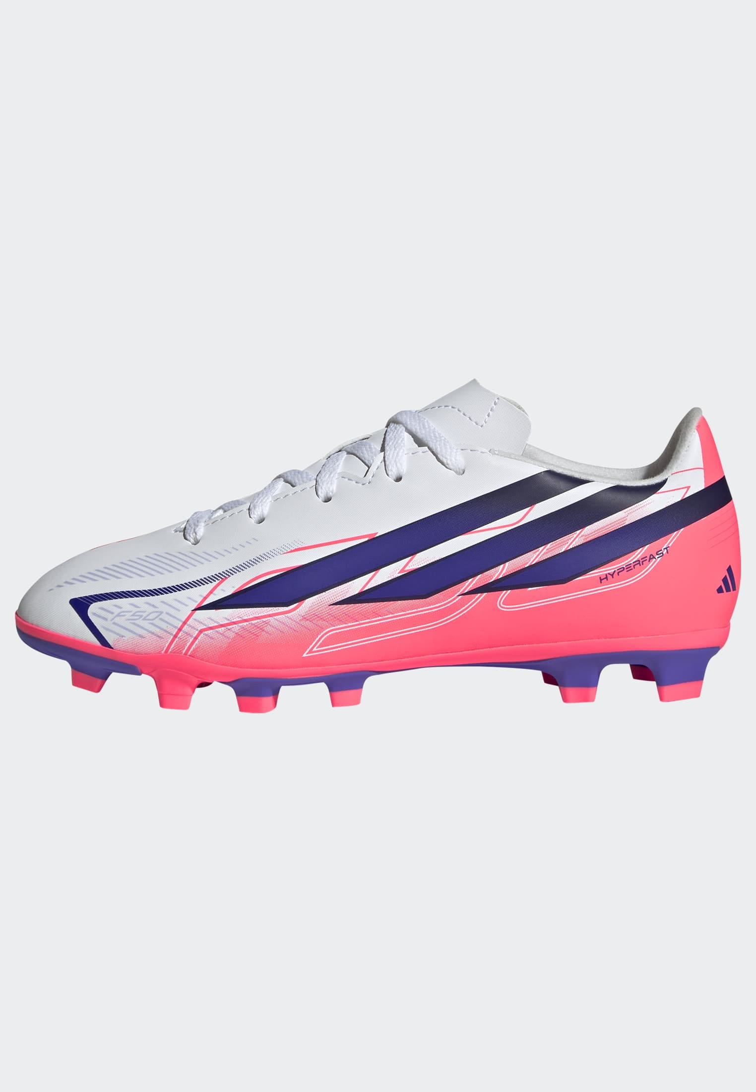 adidas Performance Chaussure de football »F50 HYPERFAST CLUB KIDS , FESTE BÖDEN/GEMISCHTE BÖDEN«  adapté à de nombreux types de sols, pour adolescents et enfants