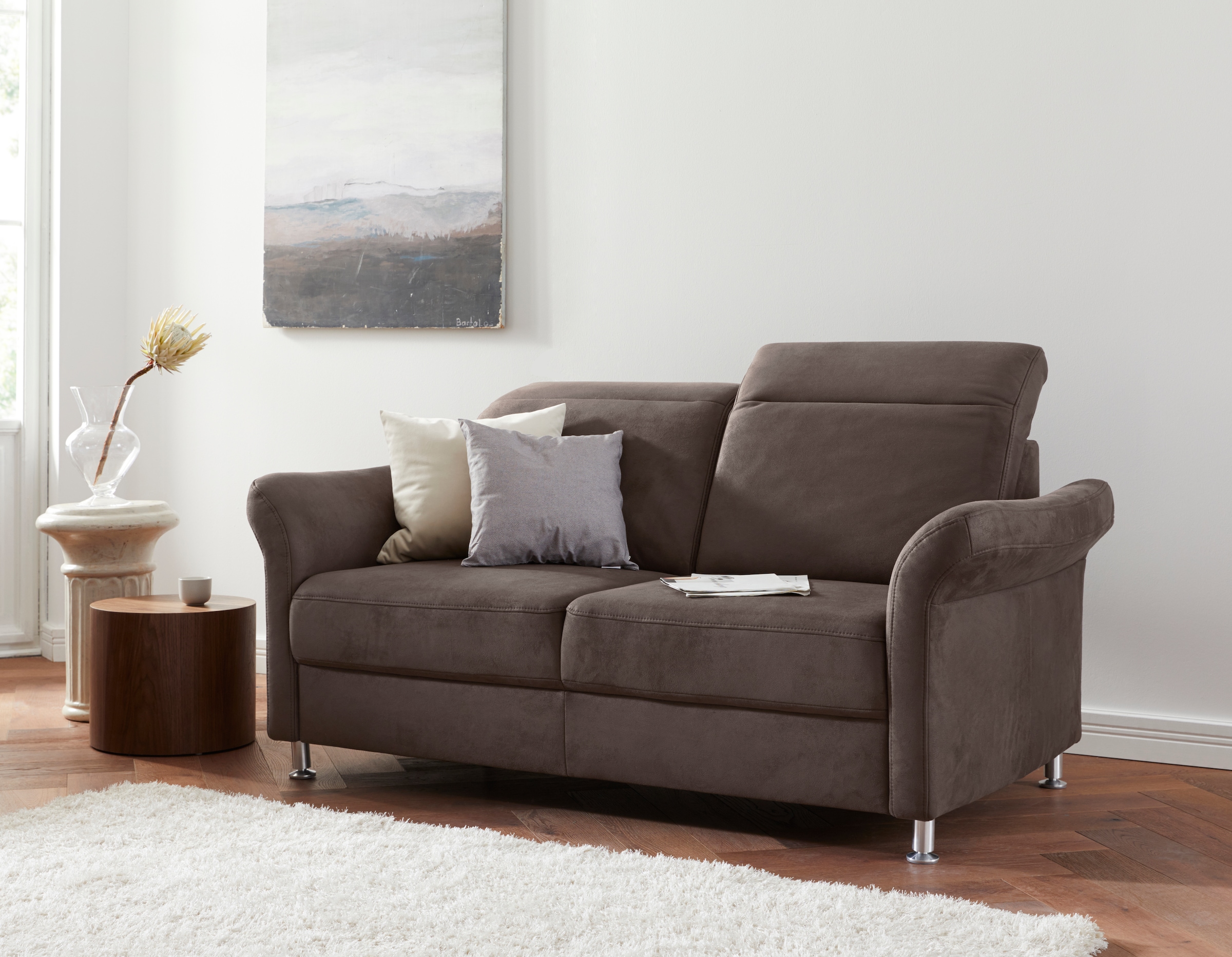 Image of sit&more 2,5-Sitzer »Darwin«, inklusive Federkern, wahlweise mit Kopfteilverstellung bei Ackermann Versand Schweiz