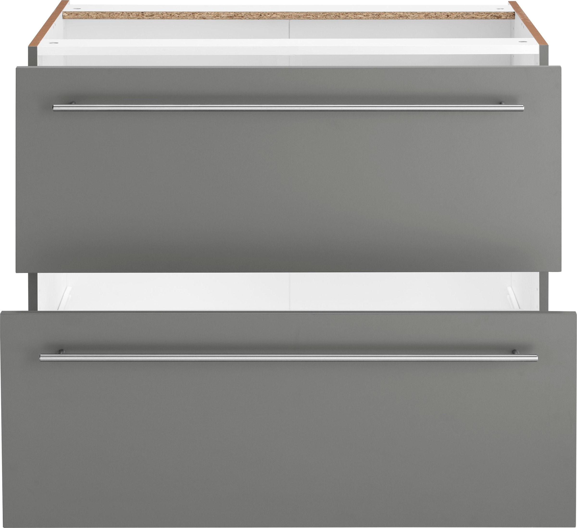 OPTIFIT Unterschrank »Bern« 90 cm breit, mit 2 grossen Auszügen für viel Stauraum