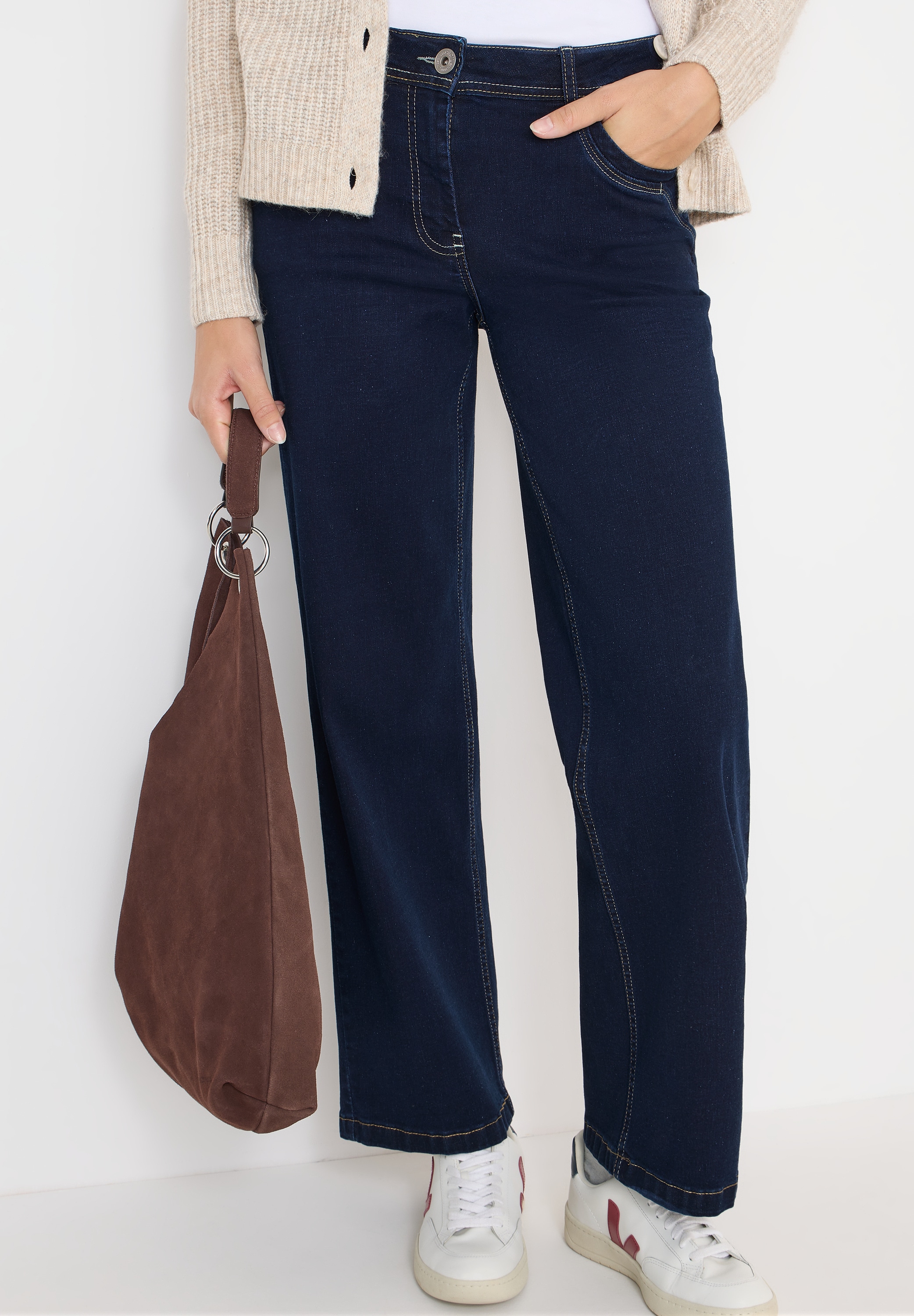 Image of Cecil Straight-Jeans im Five-Pocket Style