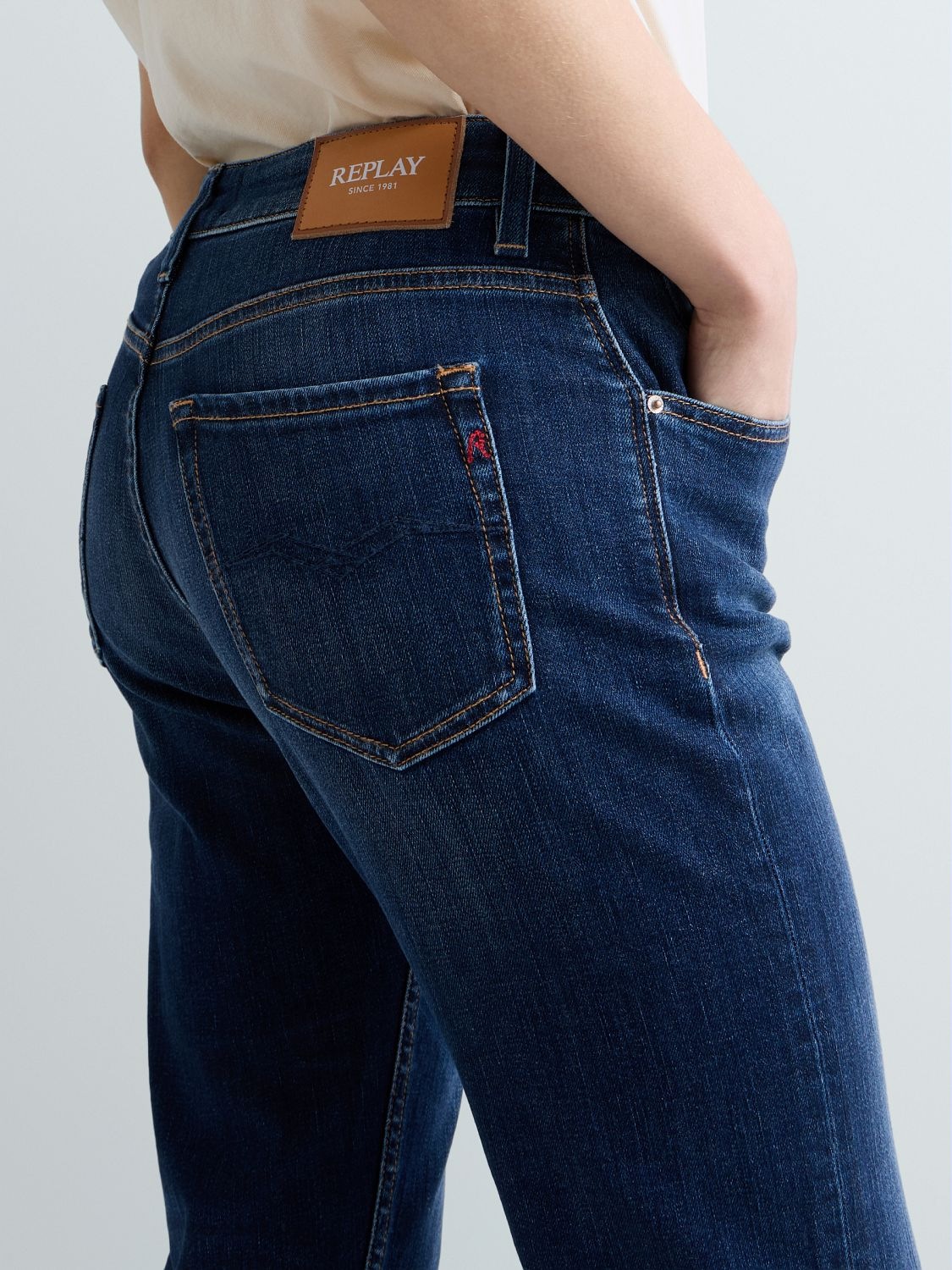 Replay Jeans slim »MARTY« avec léger effet délavé