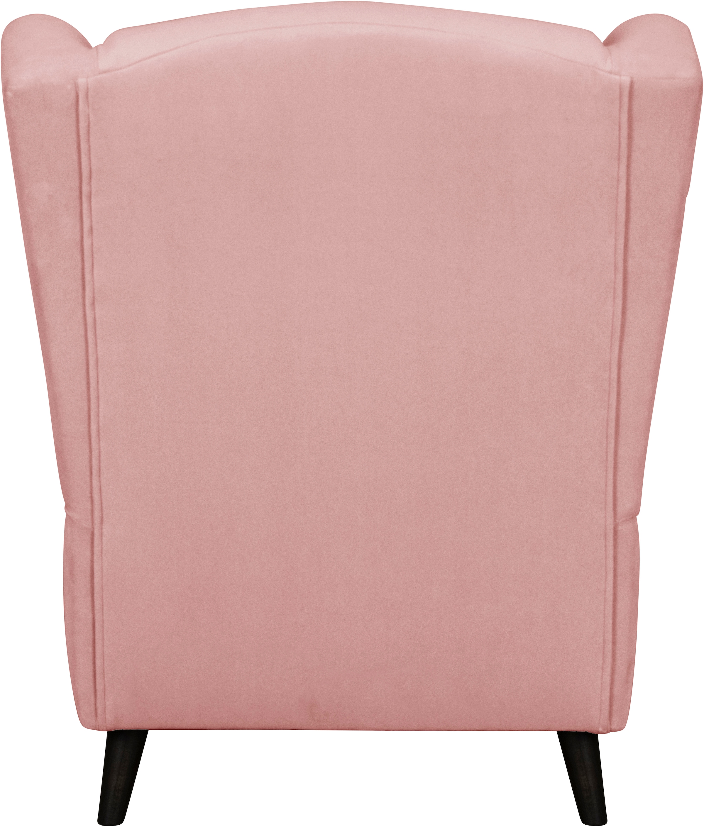 Home affaire Sessel »Ohrensessel CHISTELLE, wahlweise mit Polsterhocker«, mit Wellenunterfederung, Masse: B/T/H: 81/87/99 cm