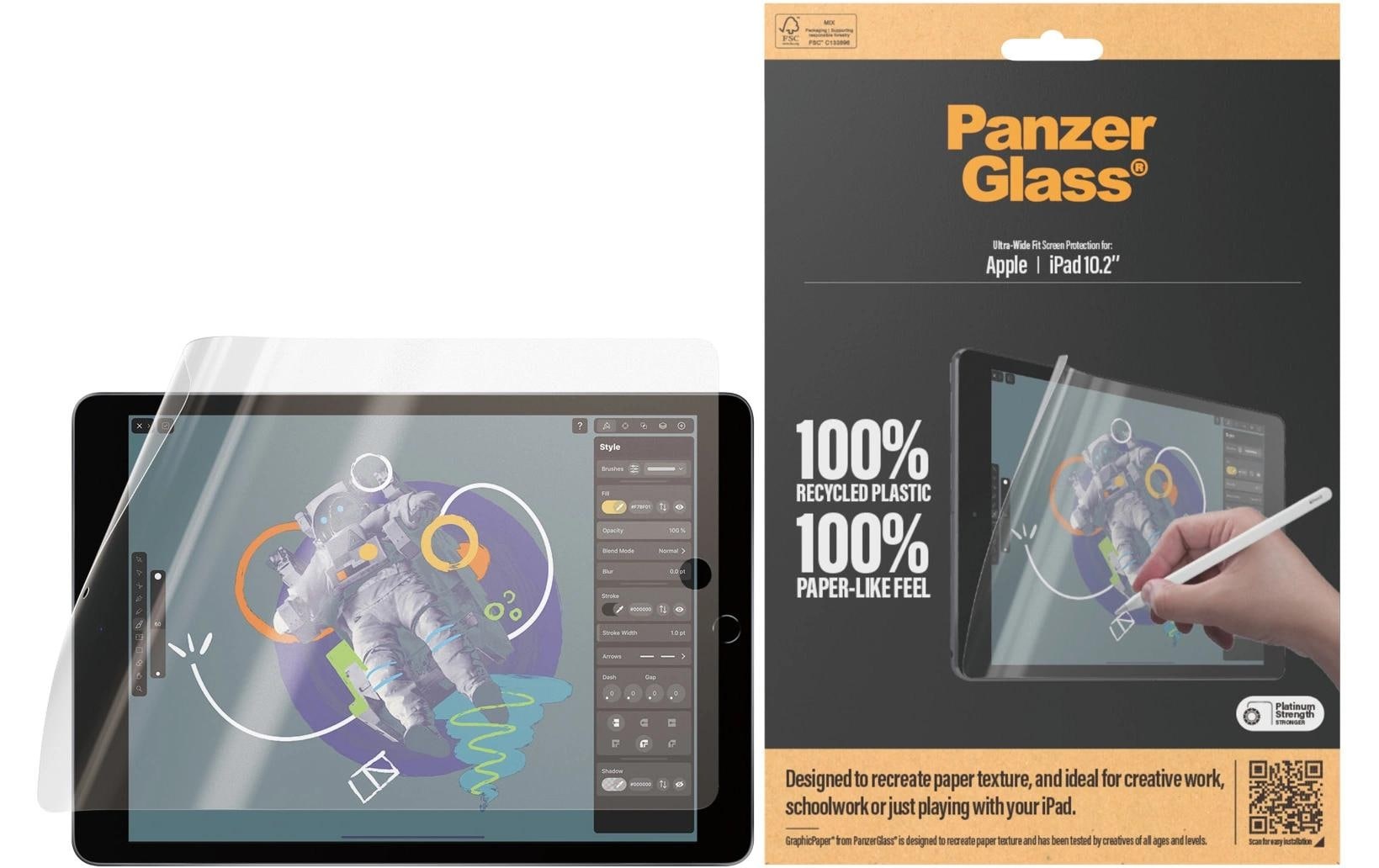 Schutzfolie »UWF GraphicPaper iPad 7th - 9th Gen, 10,2«