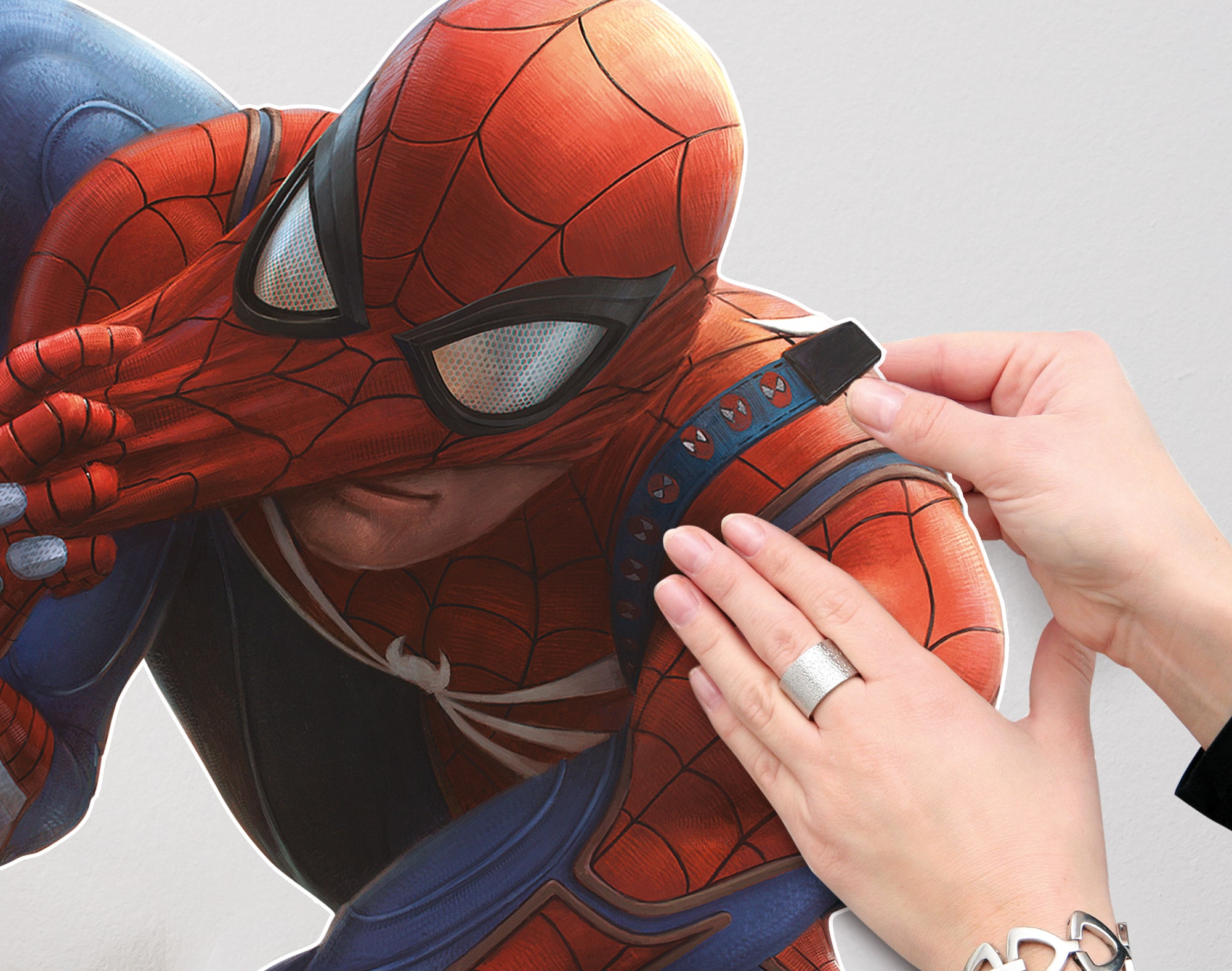 Komar Wandtattoo »Marvel Spider-Man Camera« 50 x 70 cm (Breite x Höhe) - Kinderzimmer, Wandsticker