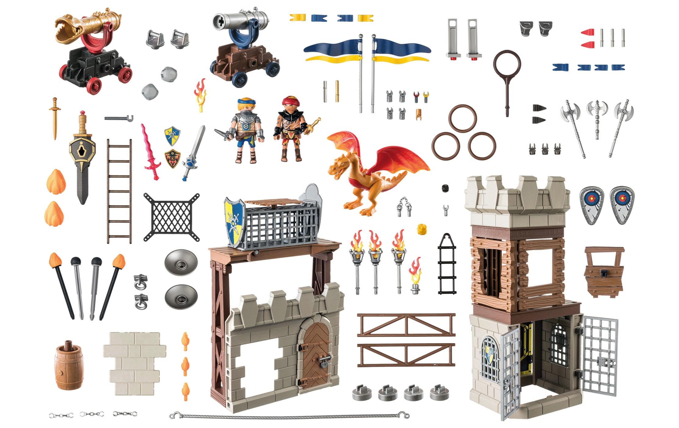 Playmobil® Briques de jeu »Novelmore vs. Burnham Raiders – Turnierarena 71298«