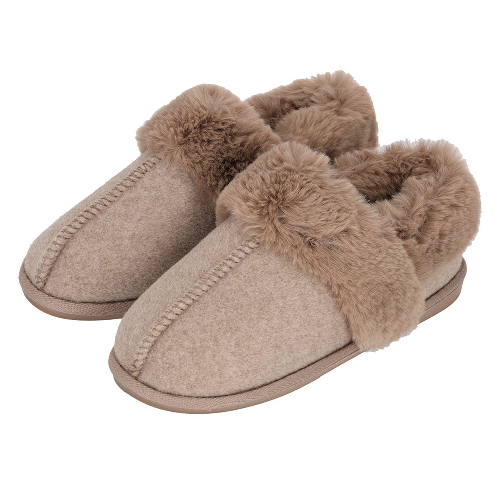 Image of XQ Footwear Hausschuh 2 tlg. mit strapazierfähiger Gummisohle