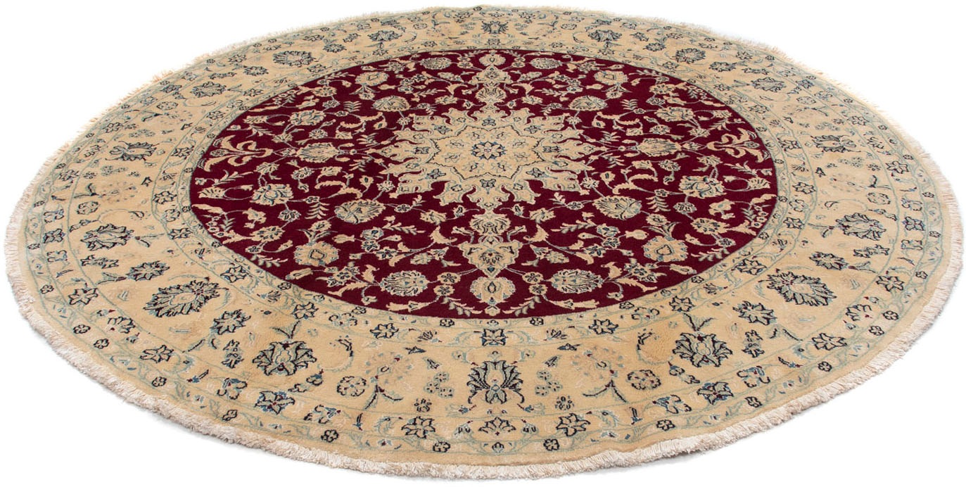 Image of morgenland Hochflor-Läufer »Moud Stark Gemustert Rosso scuro 382 x 79 cm«, rechteckig, 1 mm Höhe, Unikat mit Zertifikat bei Ackermann Versand Schweiz