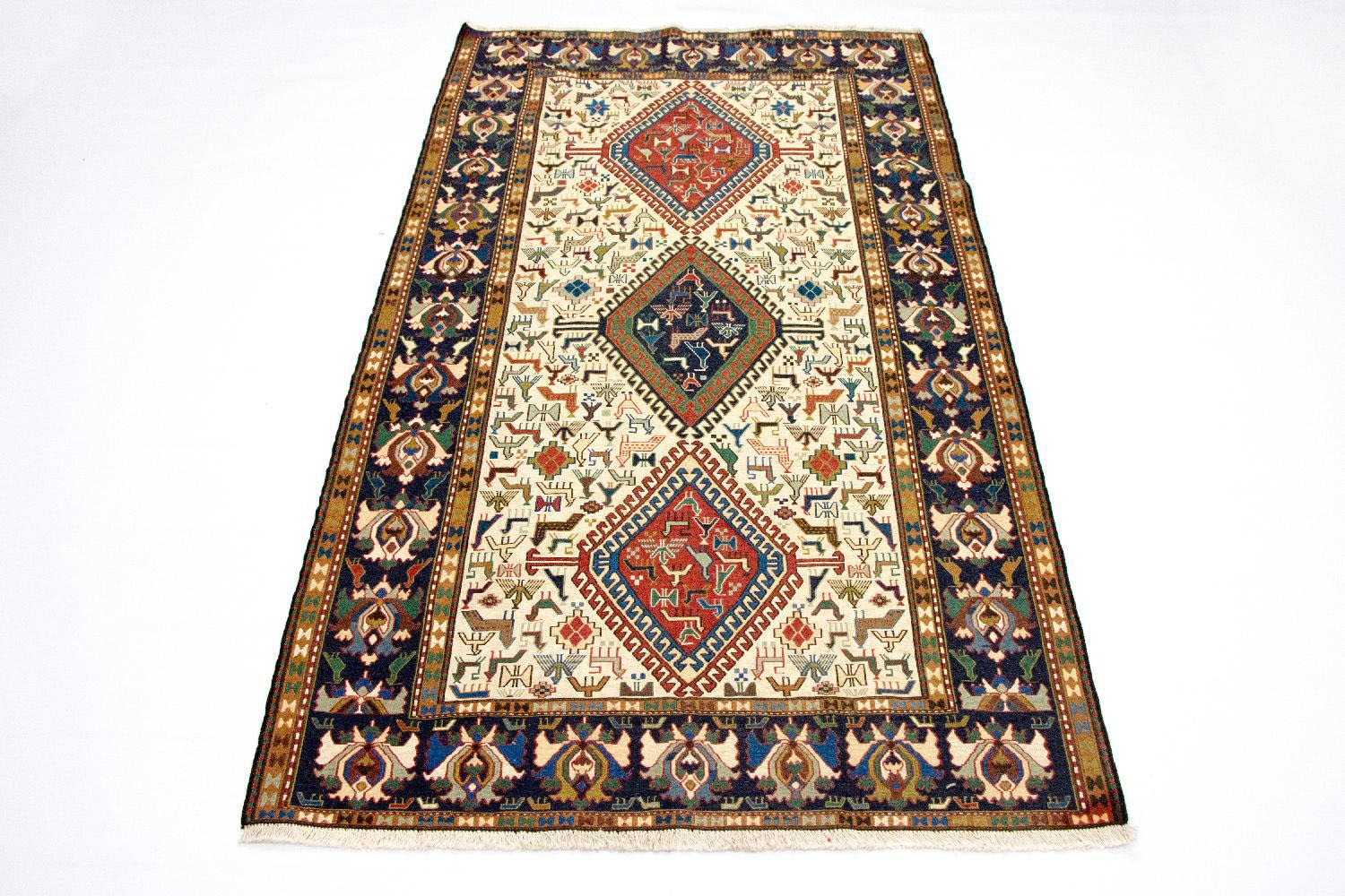 Image of morgenland Teppich »Kelim Seide Teppich handgewebt beige«, rechteckig, 6 mm Höhe bei Ackermann Versand Schweiz