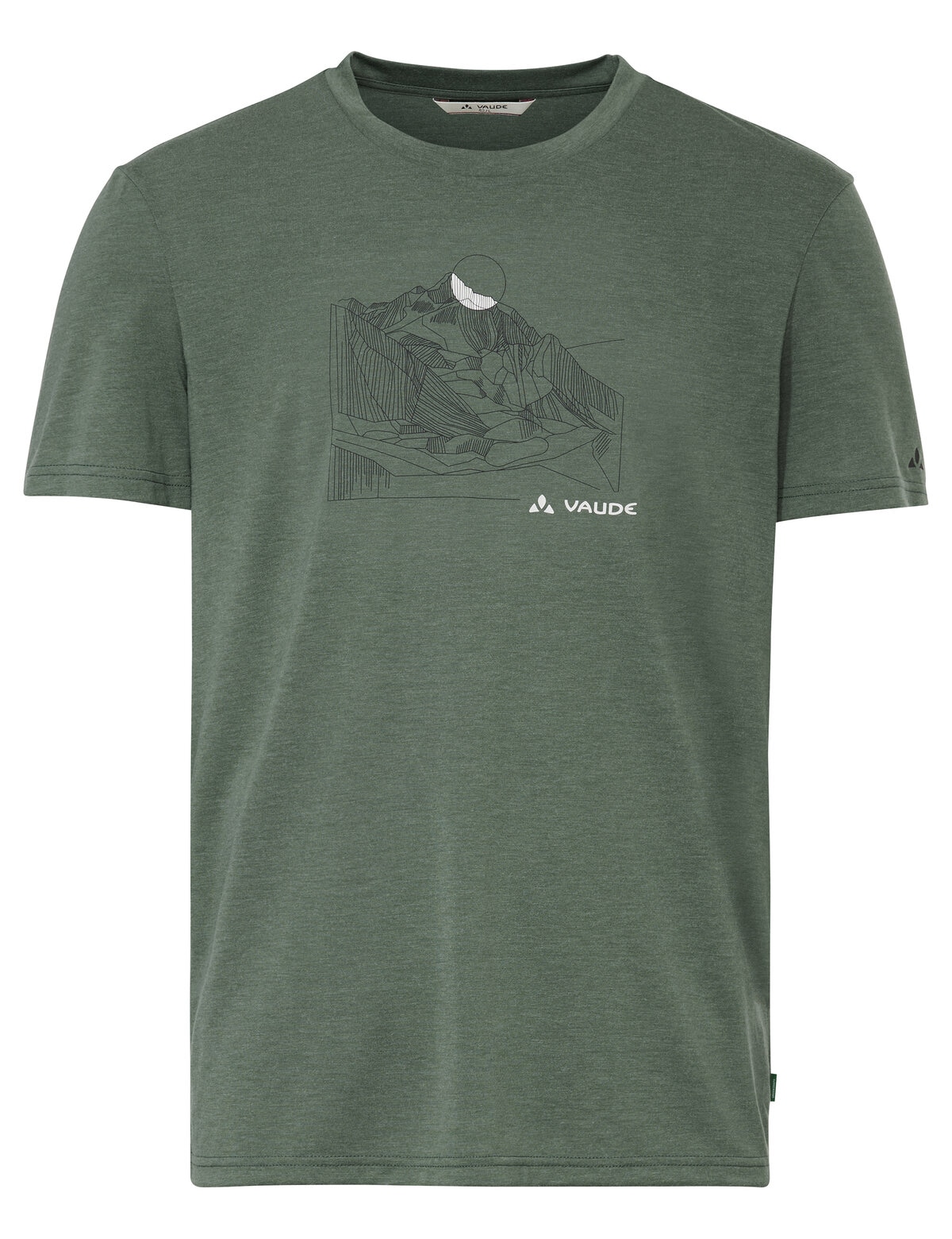 VAUDE Funktionsshirt »MEN'S TEKOA T-SHIRT III« sportliche Passform, Kurzarm, für Sport und Outdoor