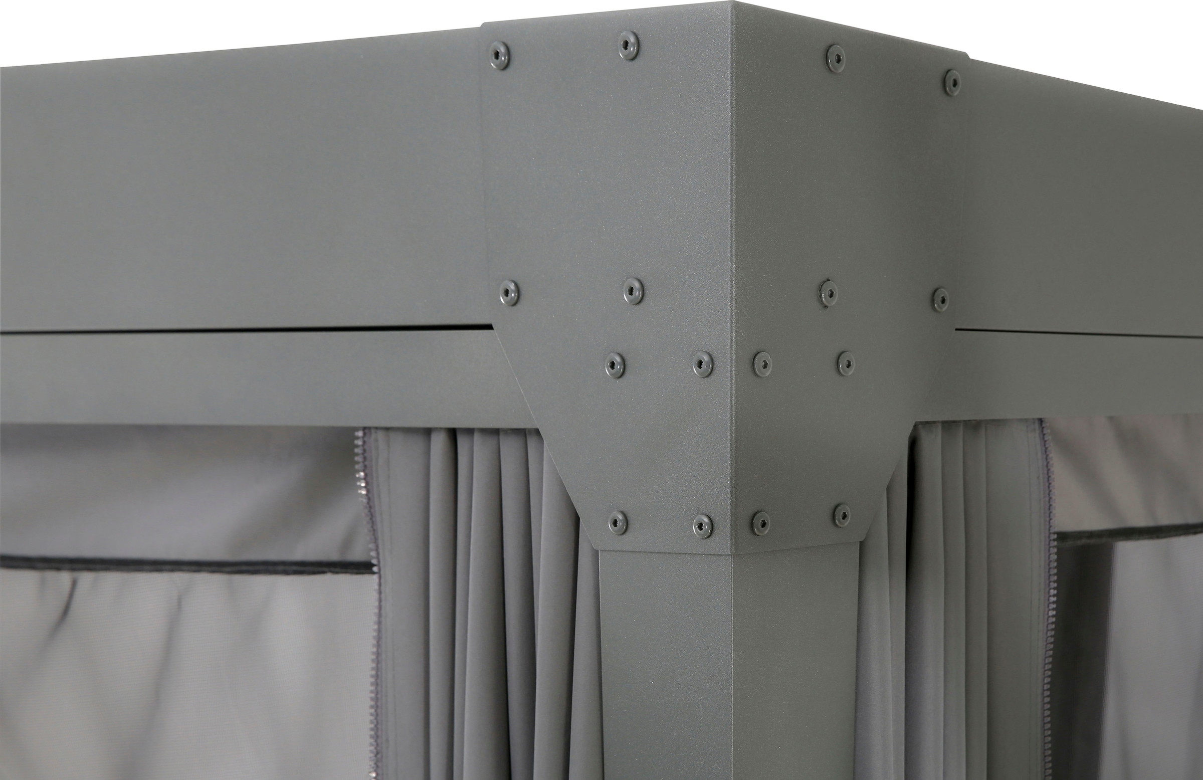 KONIFERA Pavillon »Palma«, Pergola, mit Lamellendach, Sockelmass: 300x300 cm oder 400x300 cm