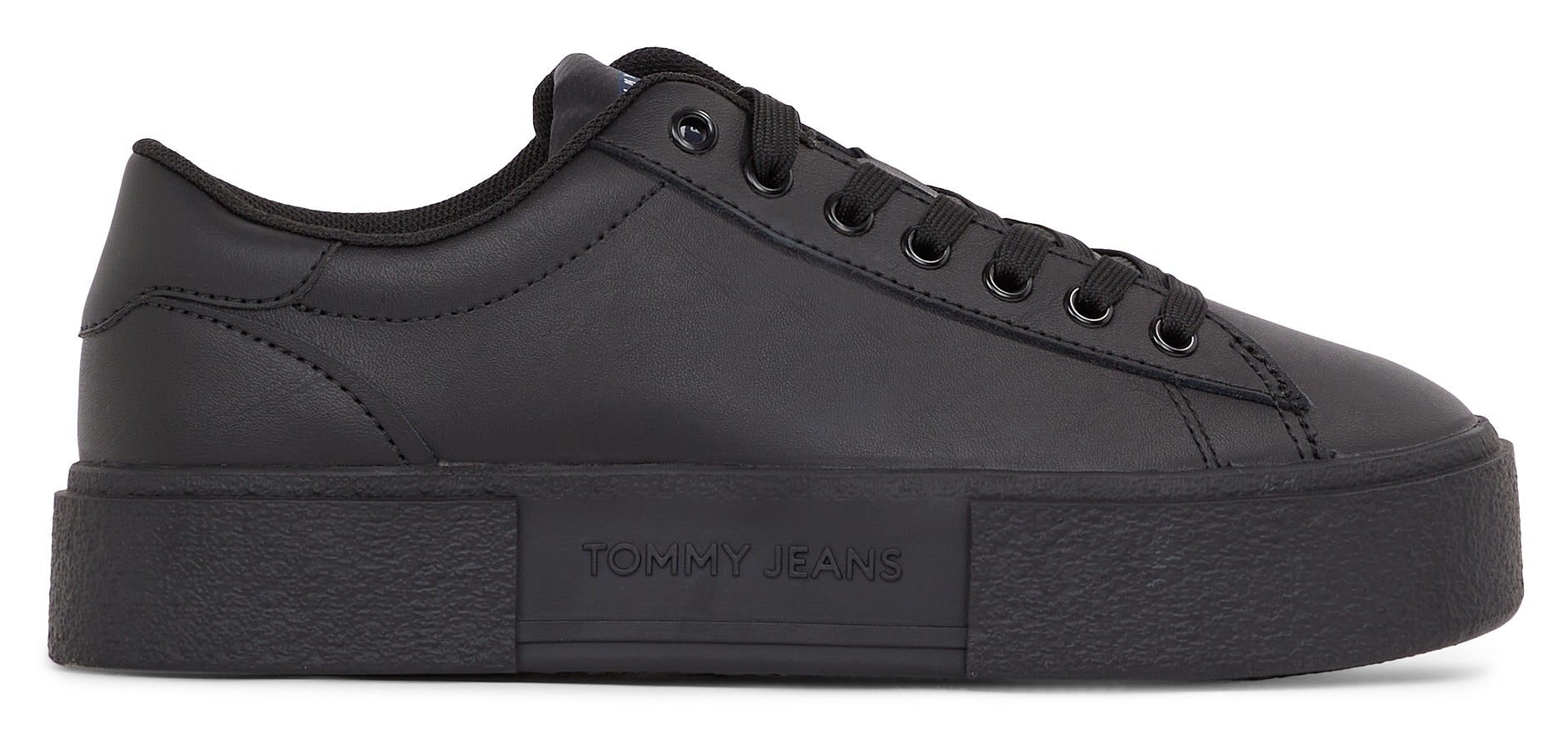 TOMMY JEANS Plateausneaker »TJW FOXING FLATFORM SNEAKER«, Freizeitschuh, Halbschuh, Schnürschuh...