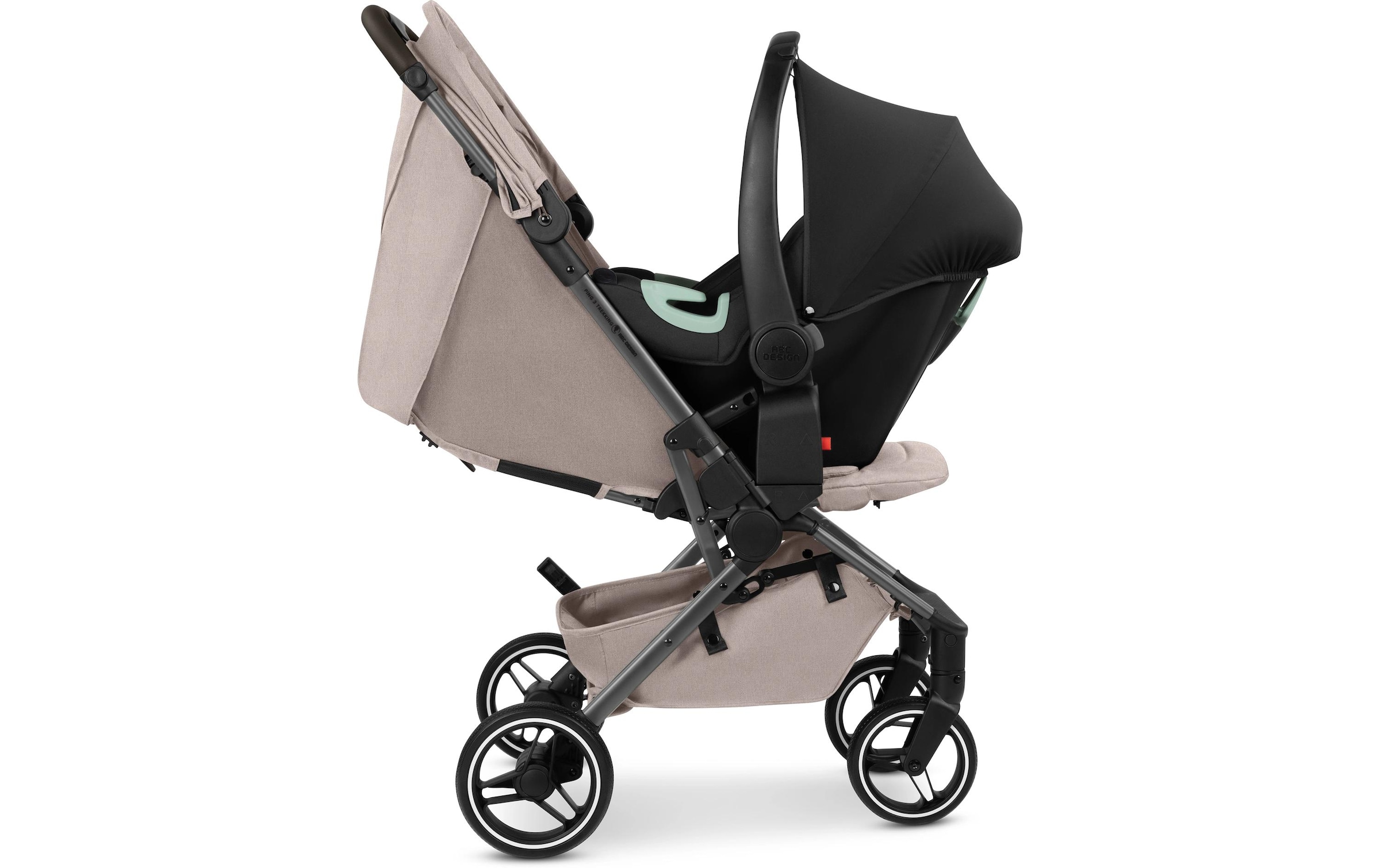 ABC Design Kinder-Buggy »Ping 3 Trekking Camel« 22 kg Leichter und wendiger Kinderwagen