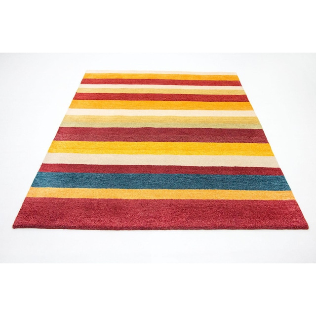 morgenland Wollteppich »Gabbeh Teppich handgeknüpft mehrfarbig«, rechteckig,  handgeknüpft günstig kaufen