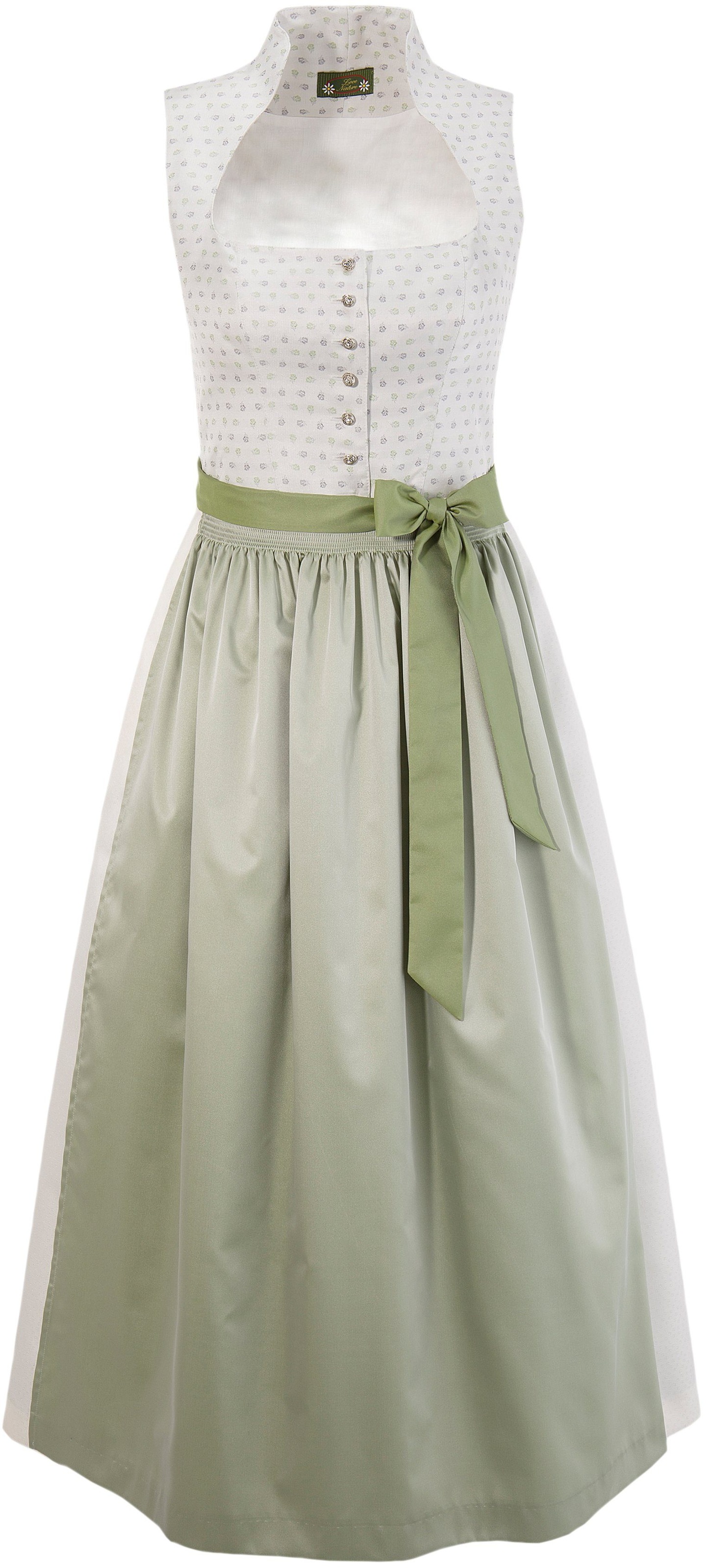 Dirndl lang mit Kelchkragen