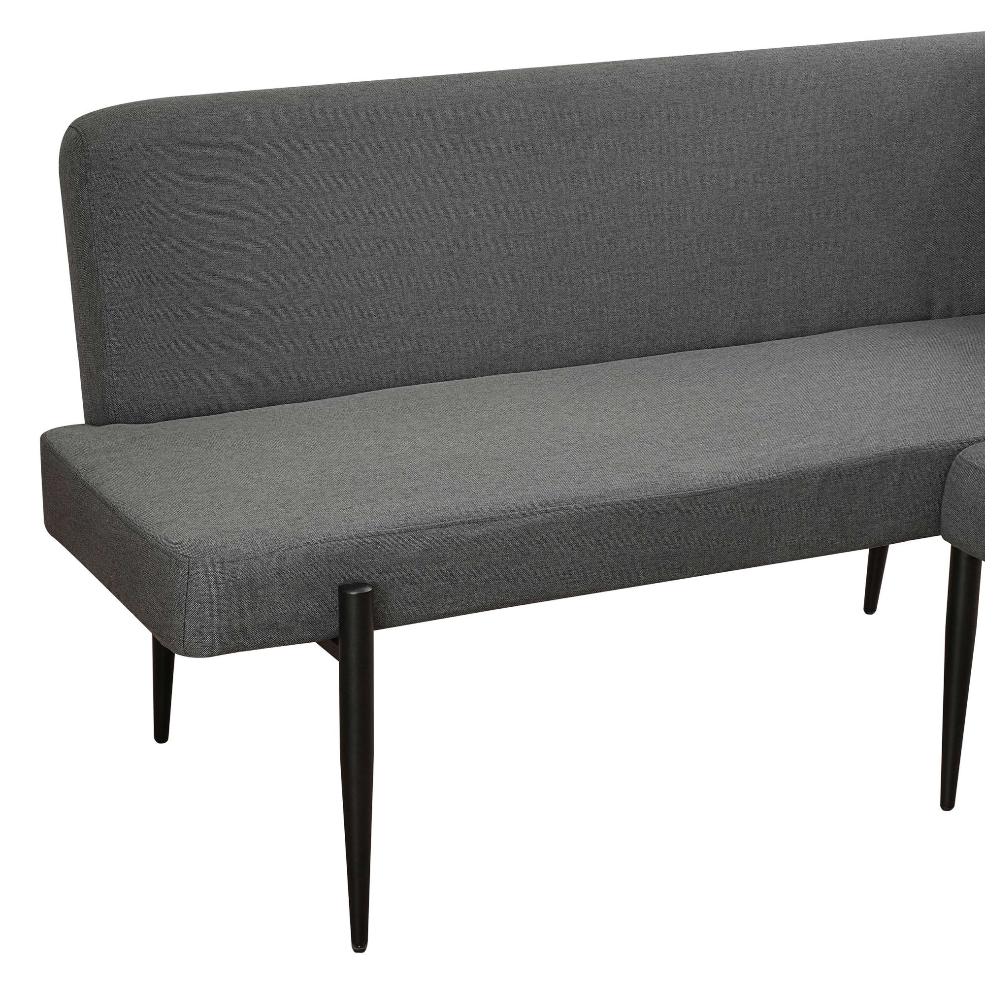 GOODproduct Eckbank »Frida« Federkern, pflegeleichtem Velours oder Webstoff Bezug, Breite 210 cm