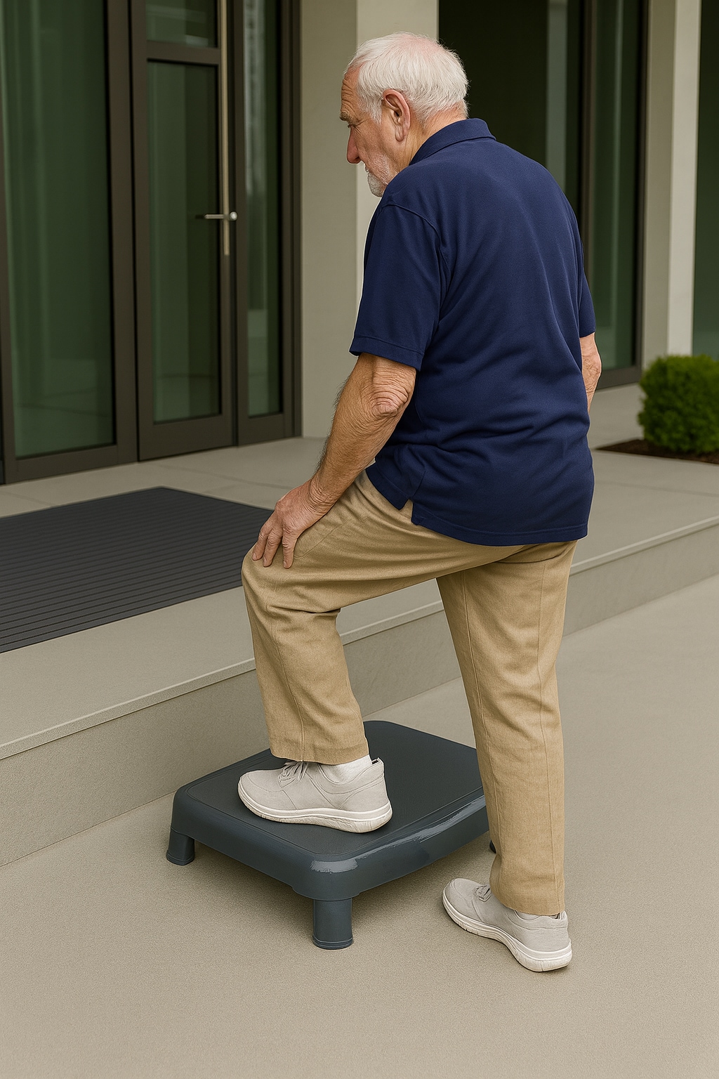 Bischof Bad-Stufe »Easy Step« Belastbarkeit bis 150Kg, hohe Standsicherheit.