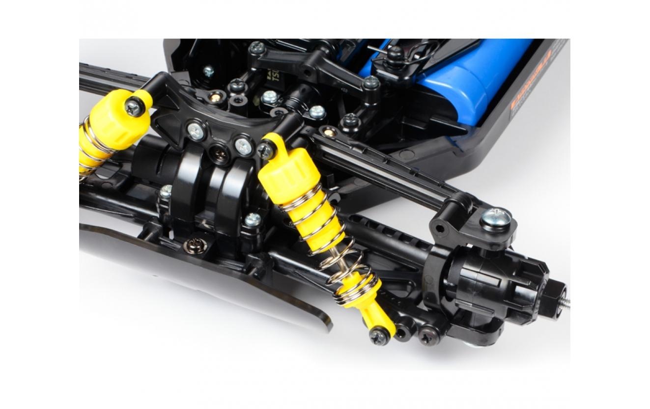 Tamiya RC-Buggy »Neo Scorcher 4WD TT-02B Bausatz Starterset«