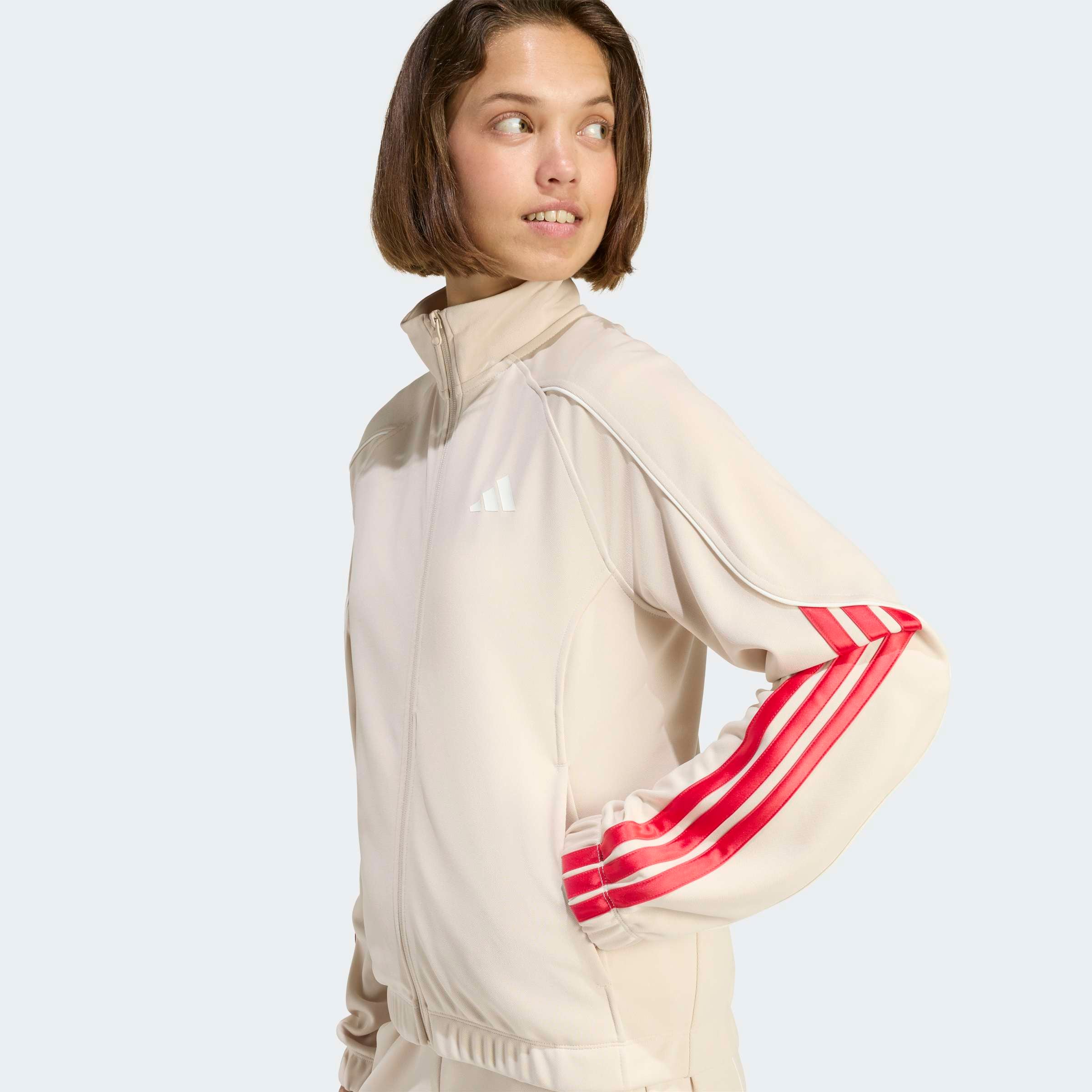 adidas Sportswear Trainingsanzug »STADIUM 3-STREIFEN« 2 tlg. für Erwachsene, zweiteiliges Set, aus Polyester