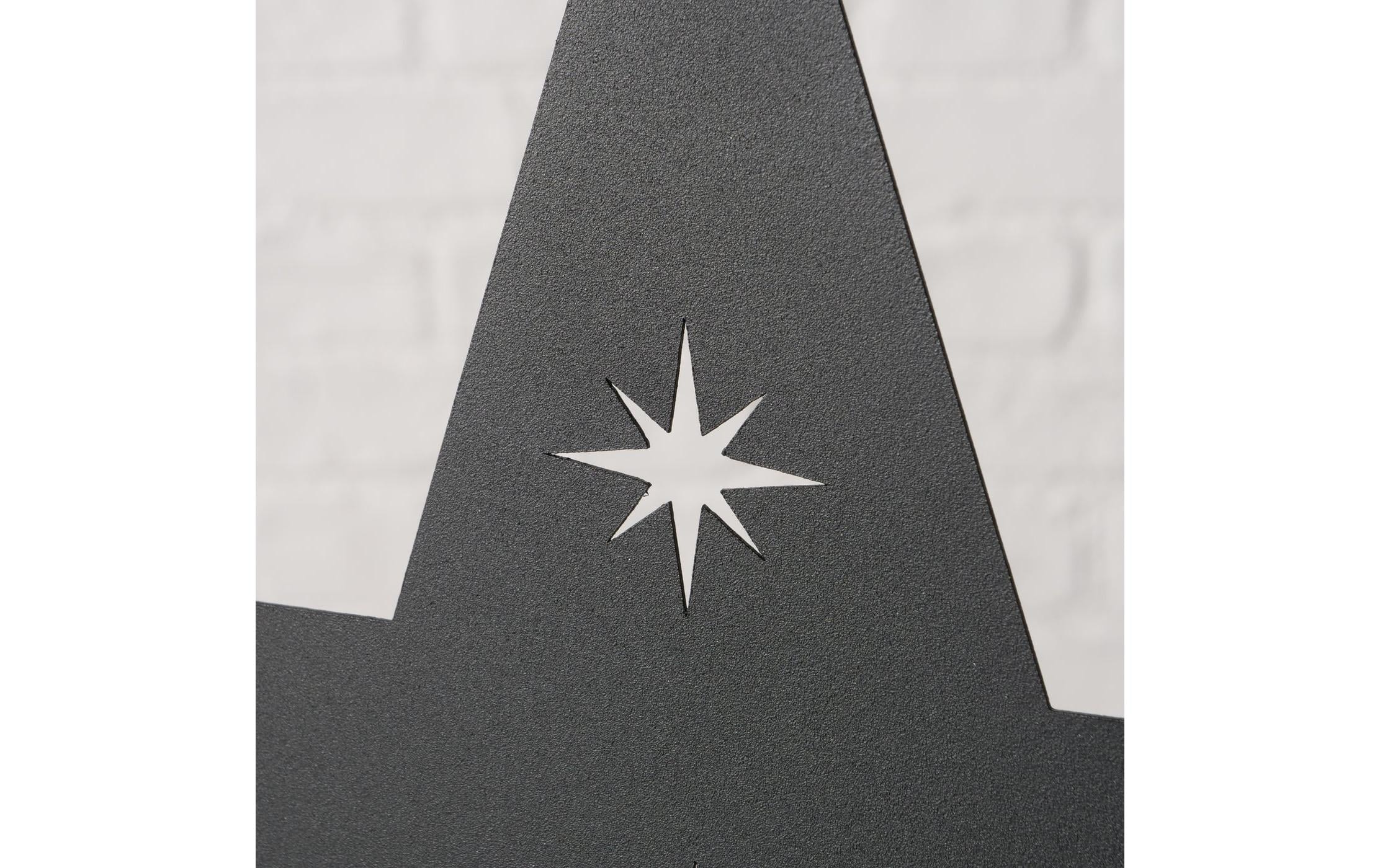 BOLTZE Weihnachtsfigur »Waldan Metall, 37 x 36 cm«